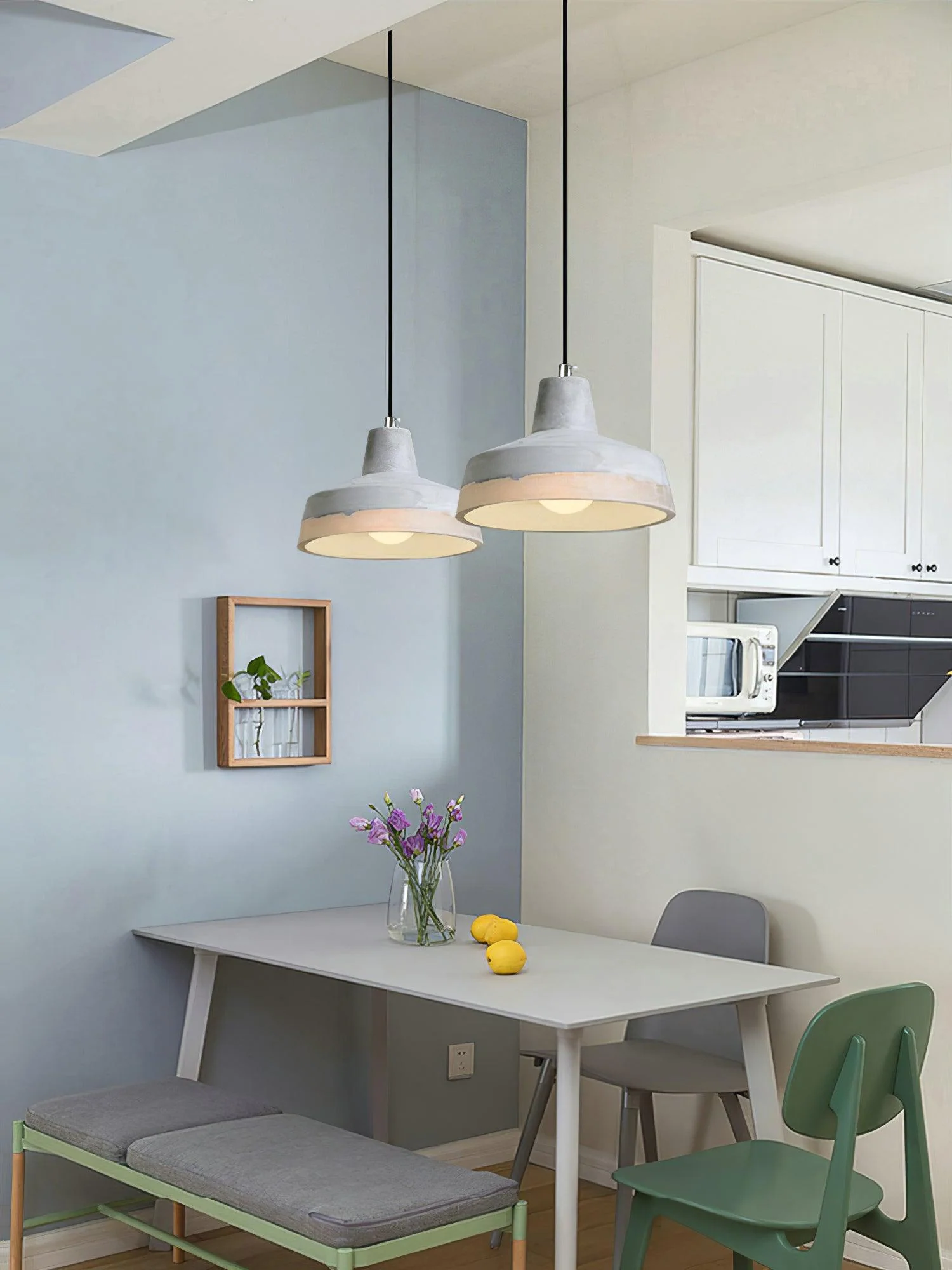 Zalora Resin Scandinavian Pendant Light - Image 23