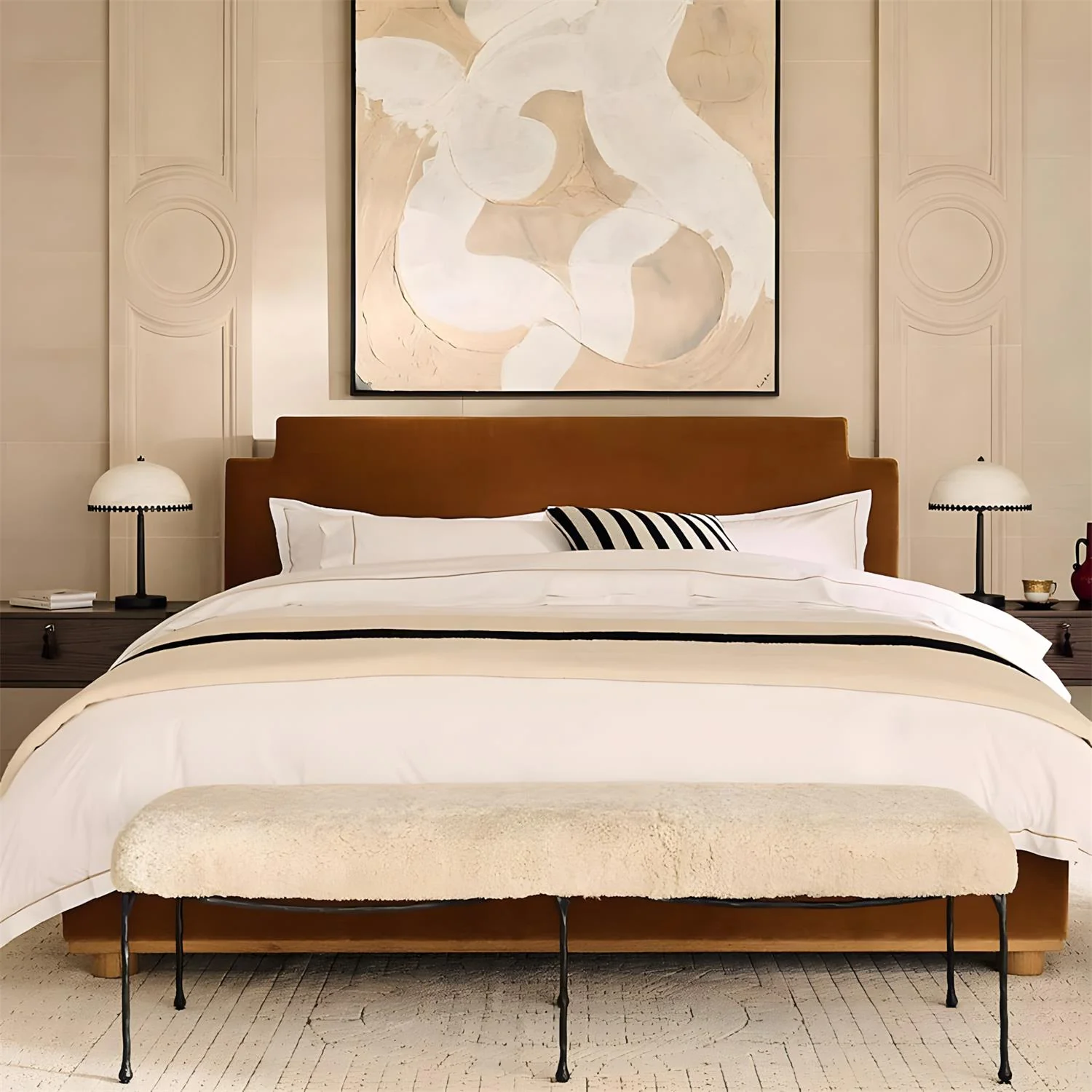Zanon Vintage Alabaster Table Lamp - Image 5