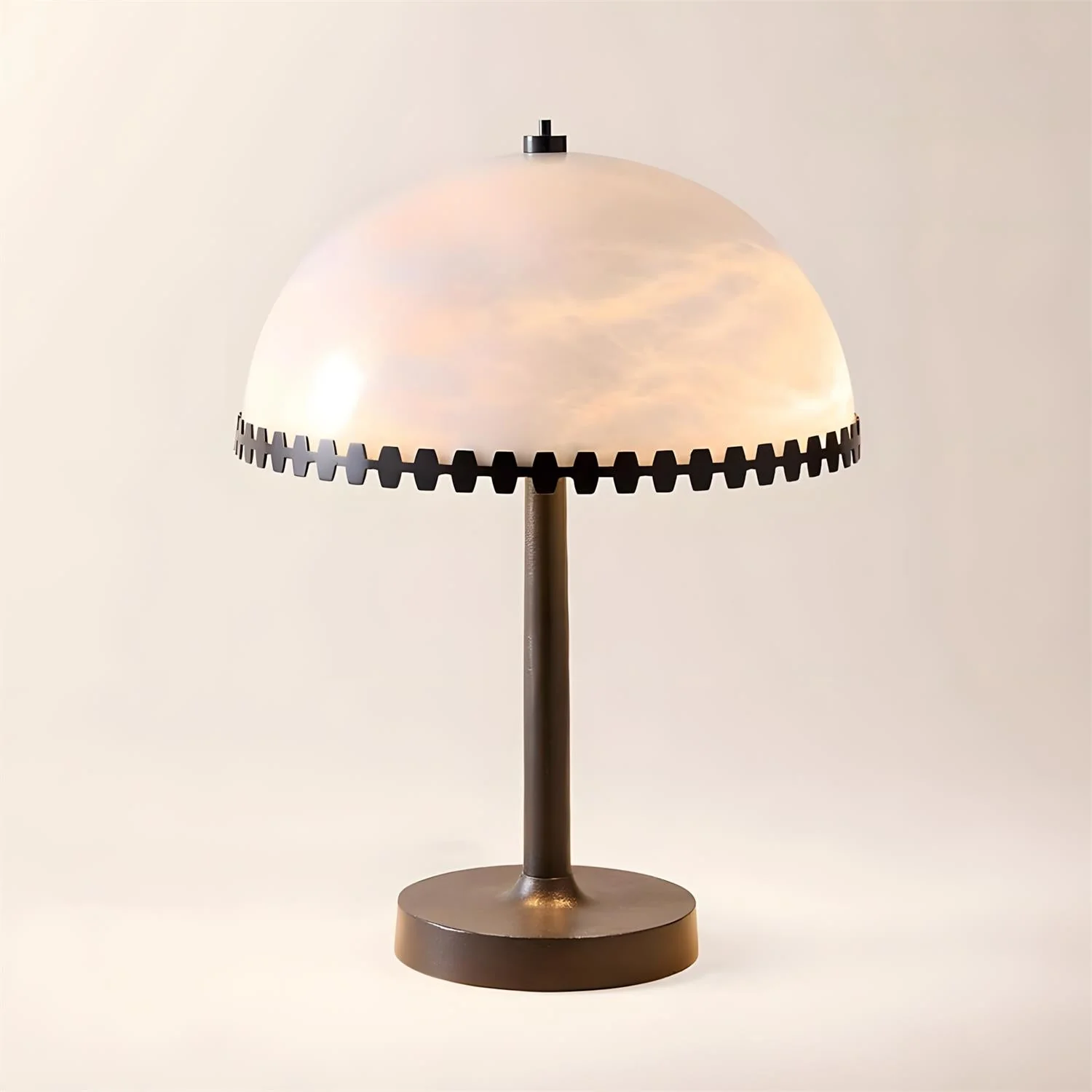 Zanon Vintage Alabaster Table Lamp - Image 7