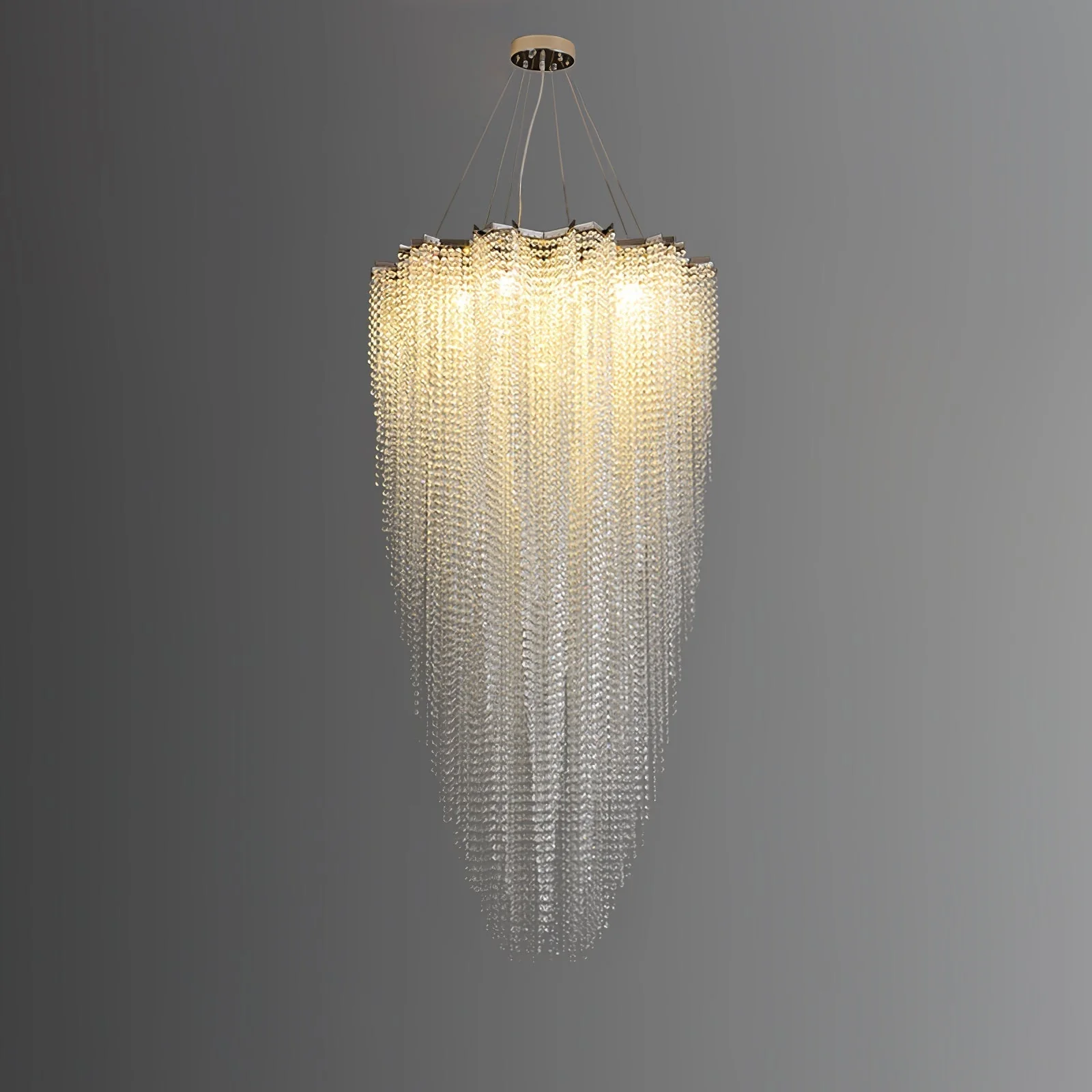 Zashayra Crystal Column Chandelier - Image 12