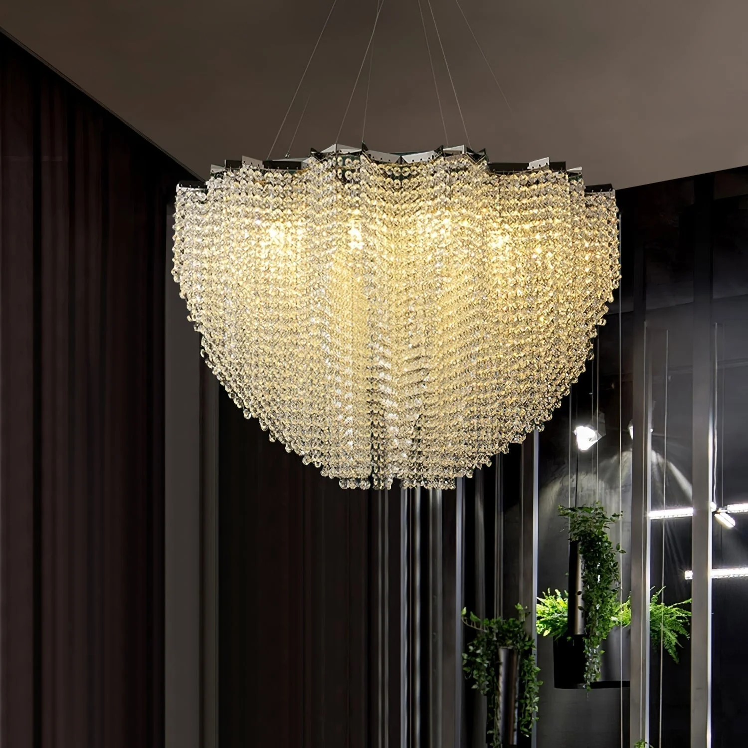 Zashayra Crystal Column Chandelier - Image 31