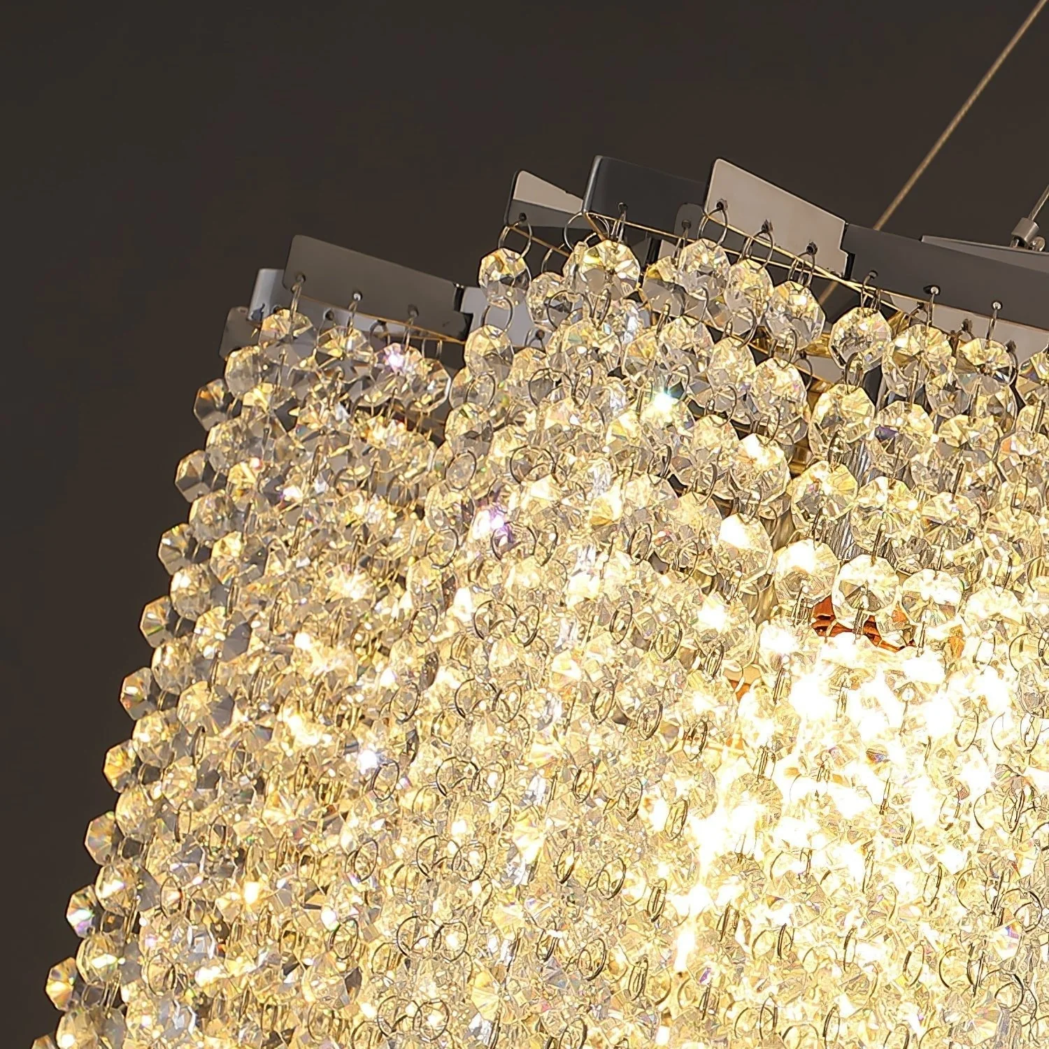 Zashayra Crystal Column Chandelier - Image 40