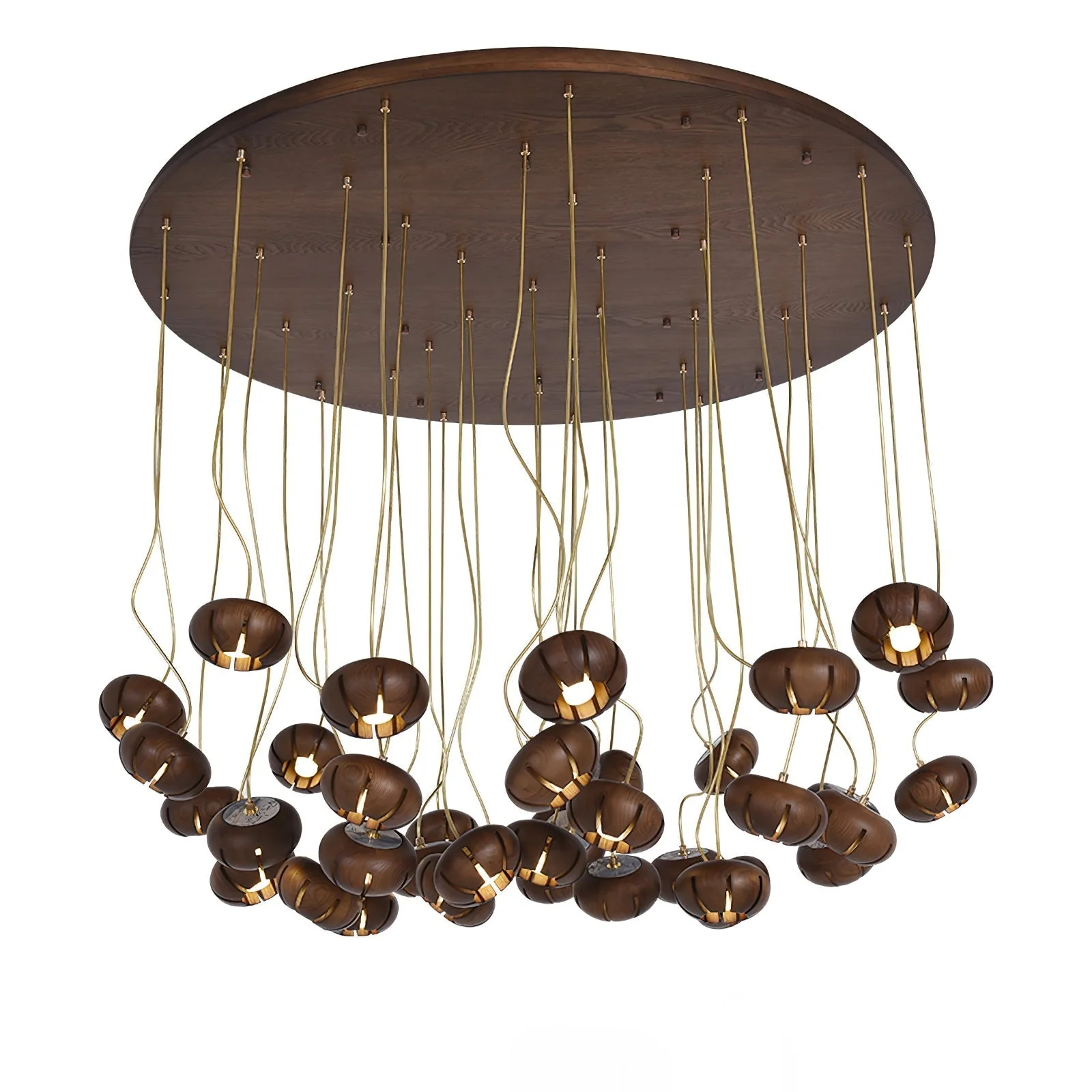 Zasorir Sculptural Marble Cluster Pendant Light - Image 7