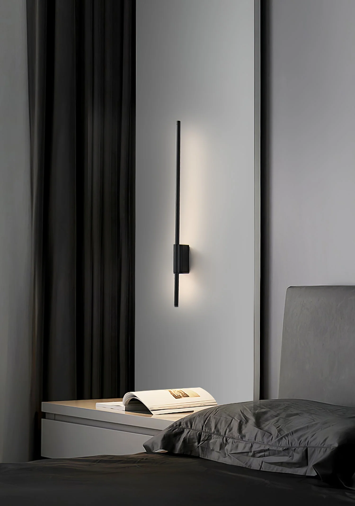 Zavelila Modern Minimalist Linear Wall Light - Image 7