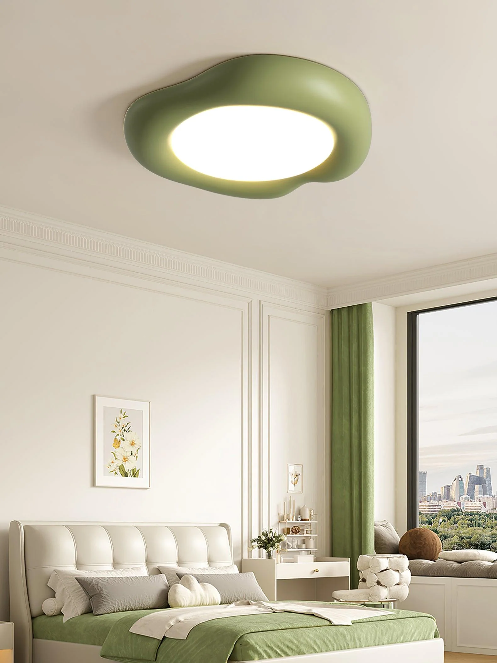 Zelaeis Shaped Apple Resin Ceiling Lamp - Image 11