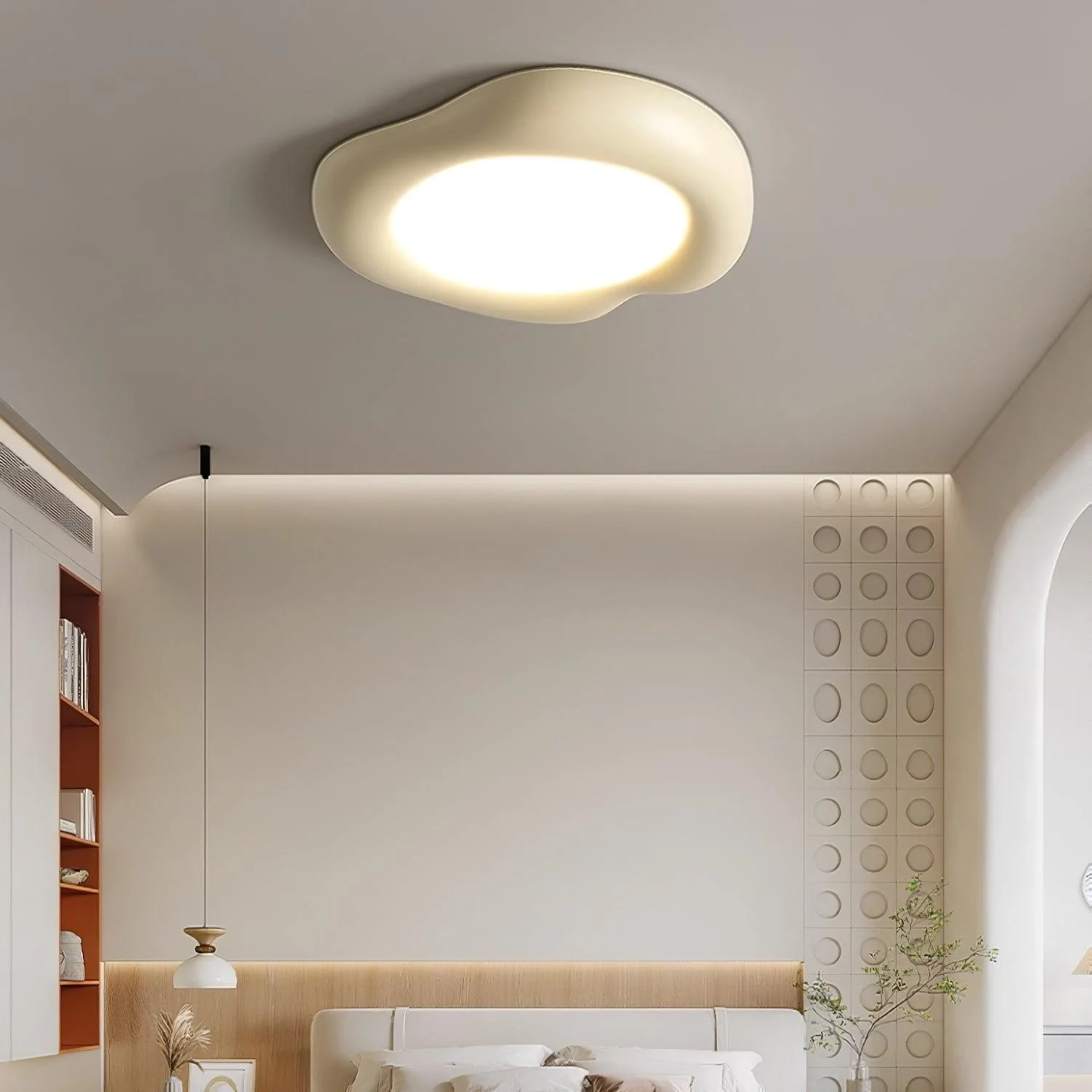 Zelaeis Shaped Apple Resin Ceiling Lamp - Image 8