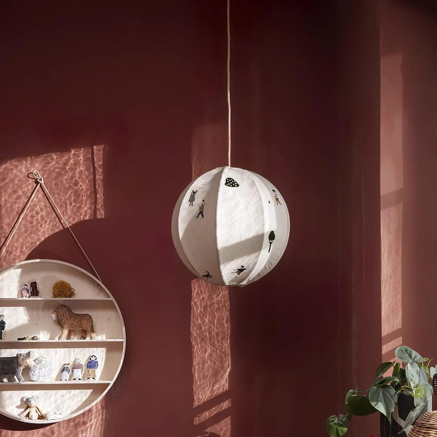 Zelarace Fabric Pendant Lamp - Image 2
