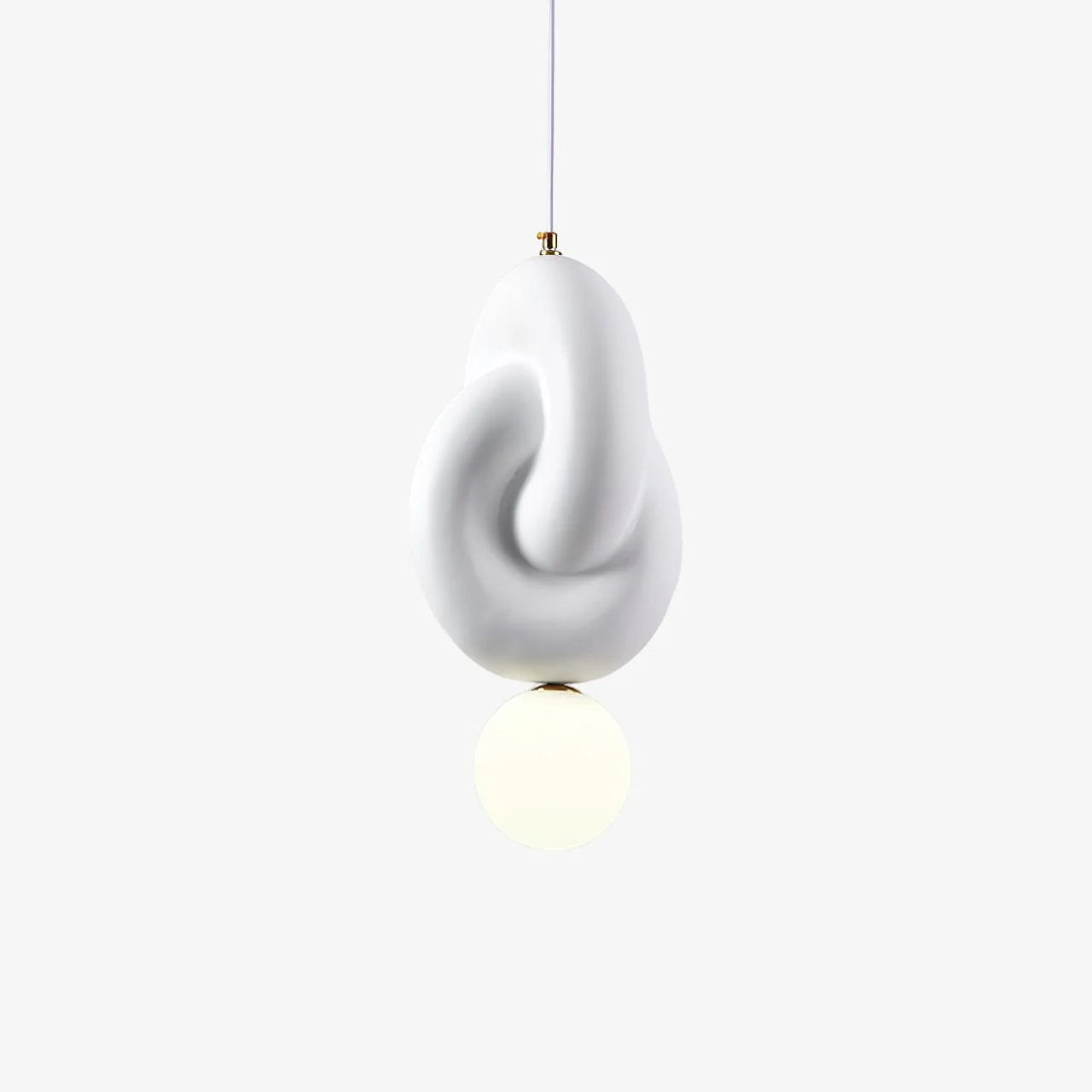 Zelireth Individual Creativity Resin Glass Pendant Lamp