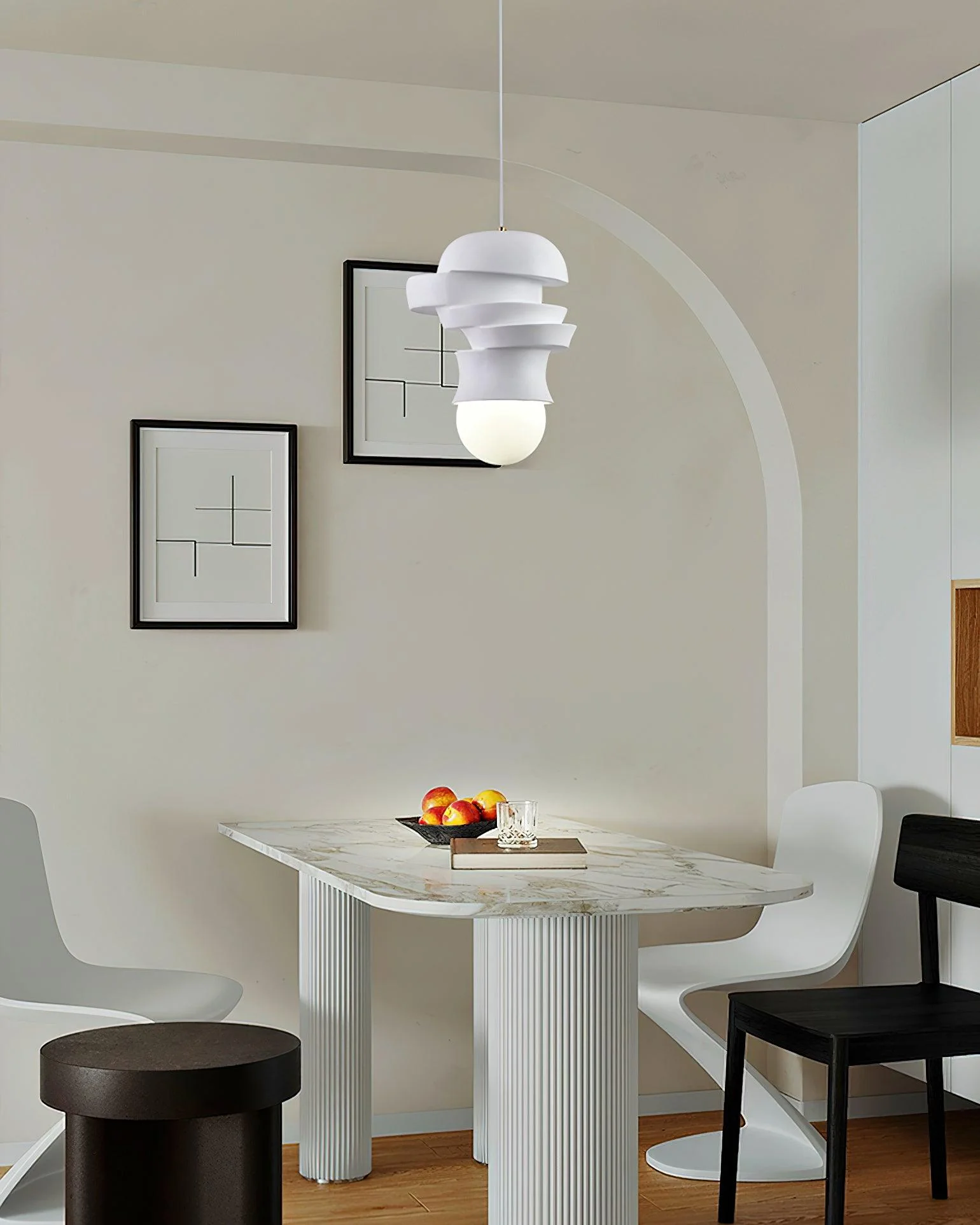 Zelireth Individual Creativity Resin Glass Pendant Lamp - Image 12