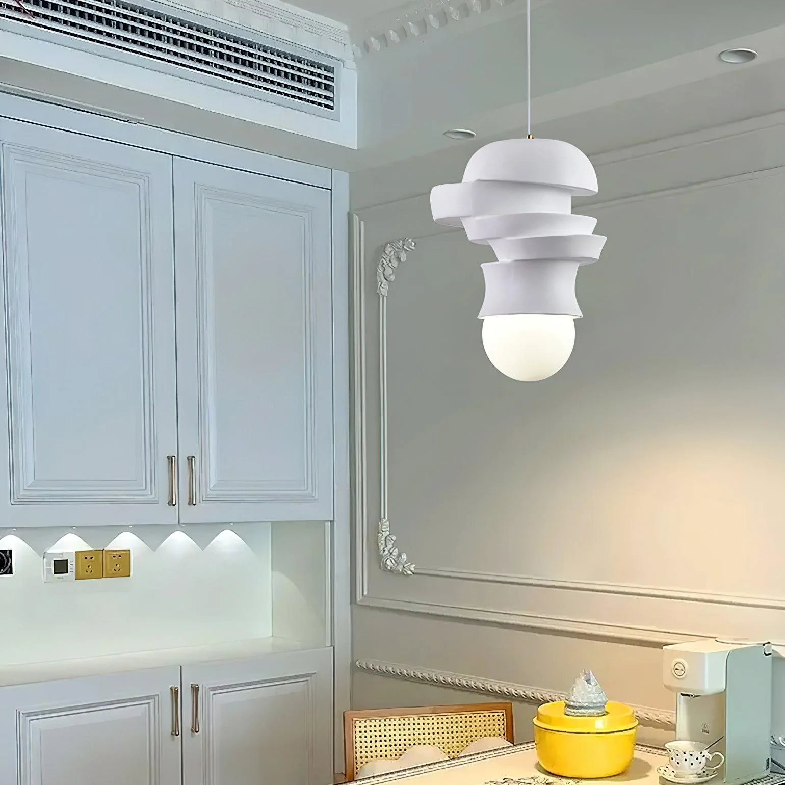 Zelireth Individual Creativity Resin Glass Pendant Lamp - Image 16
