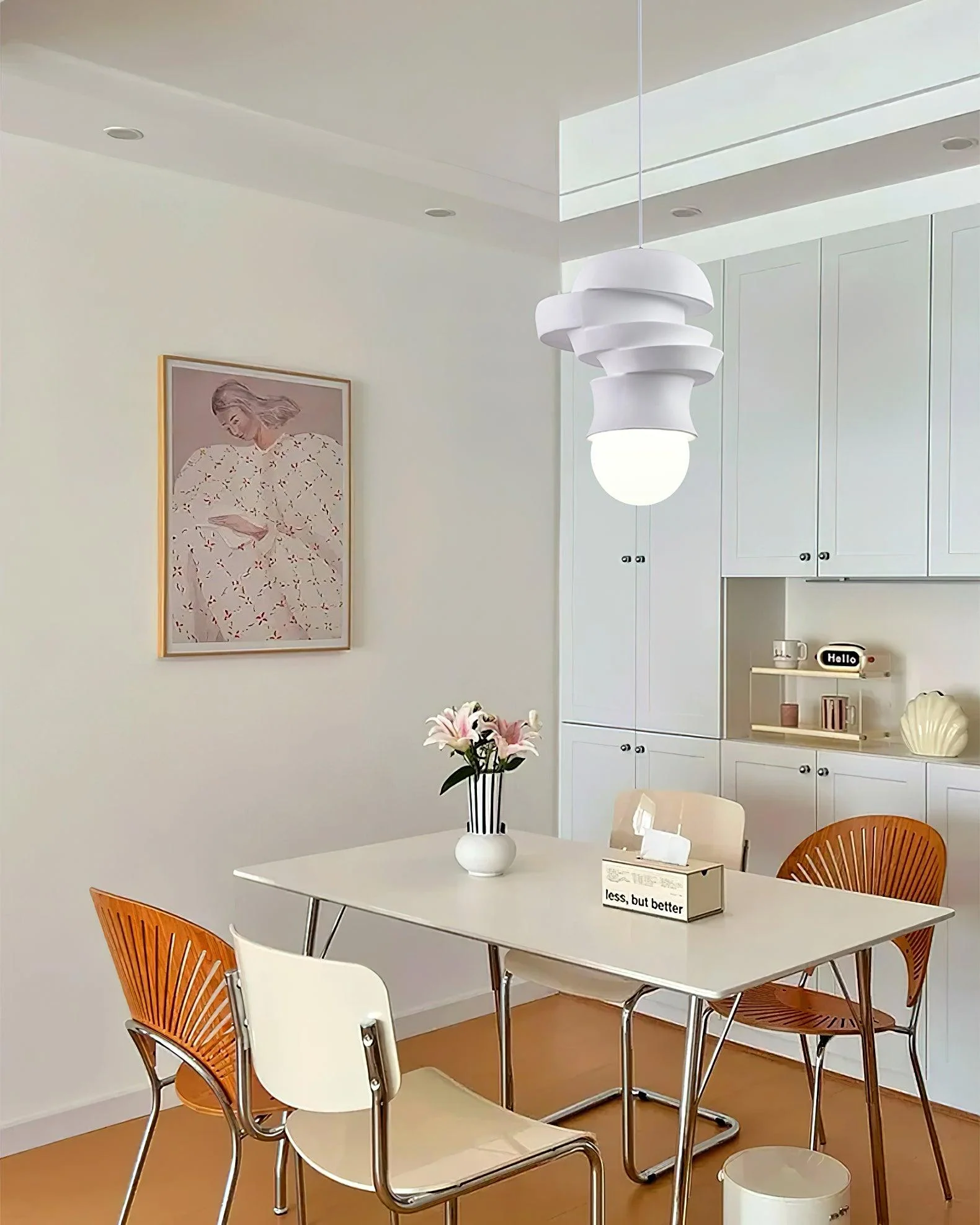 Zelireth Individual Creativity Resin Glass Pendant Lamp - Image 20