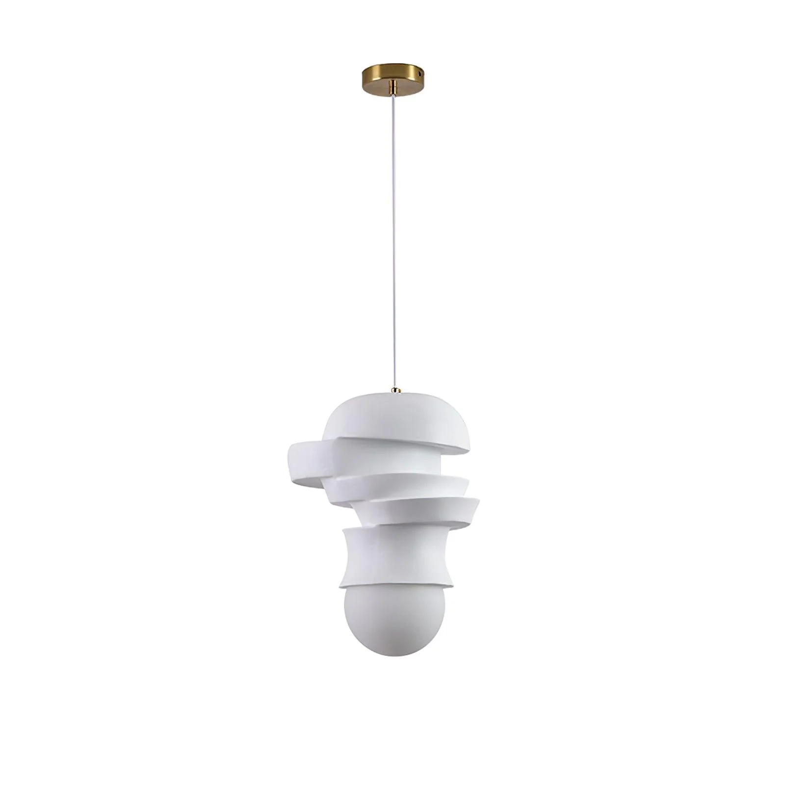 Zelireth Individual Creativity Resin Glass Pendant Lamp - Image 8