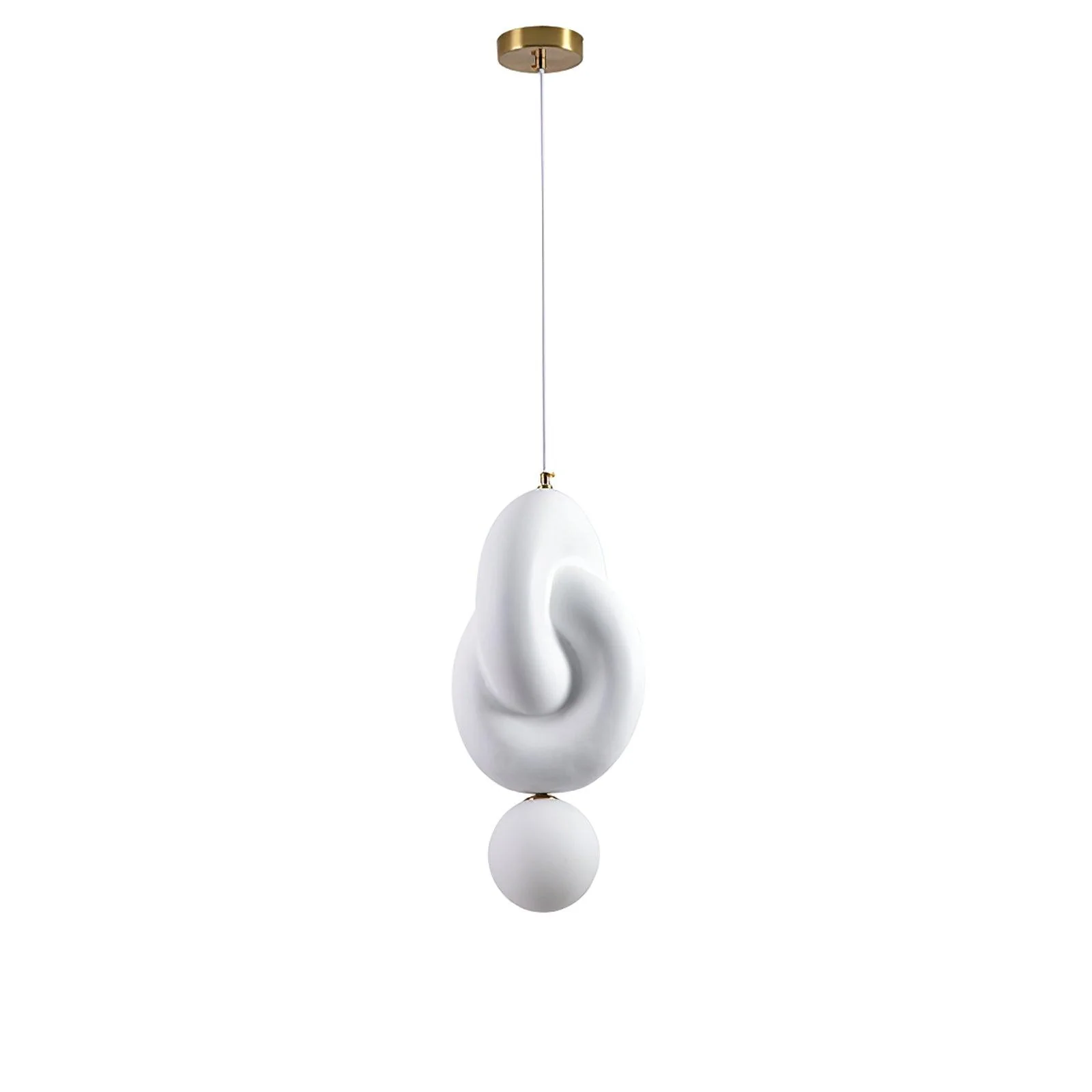 Zelireth Individual Creativity Resin Glass Pendant Lamp - Image 9