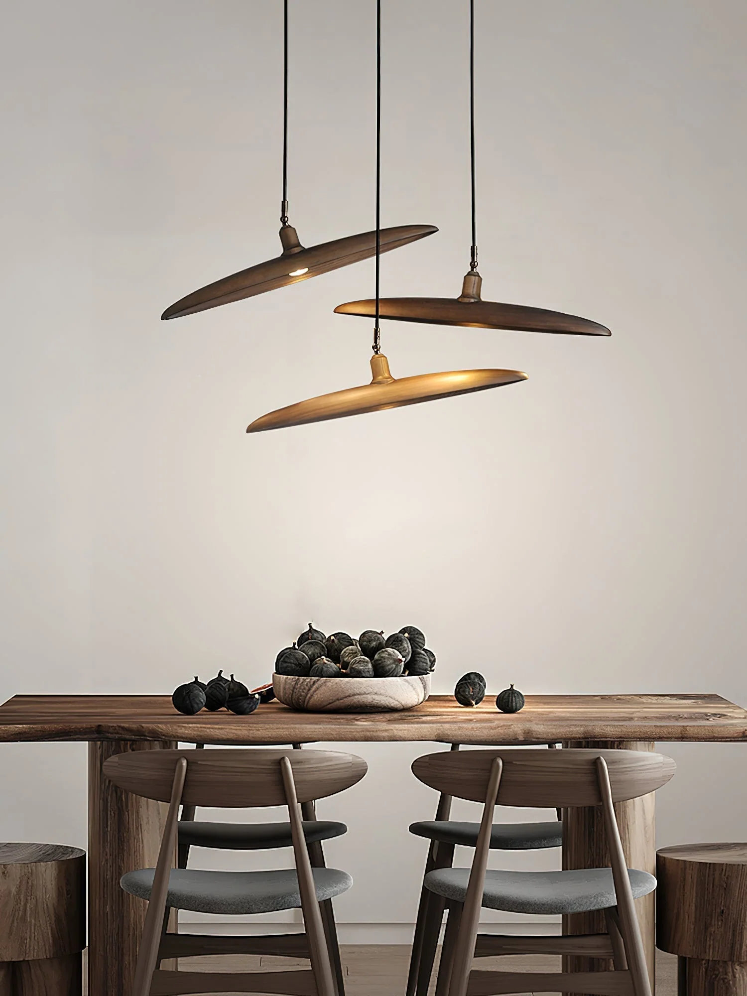 Zelirira Blade Wood Pendant Light - Image 22