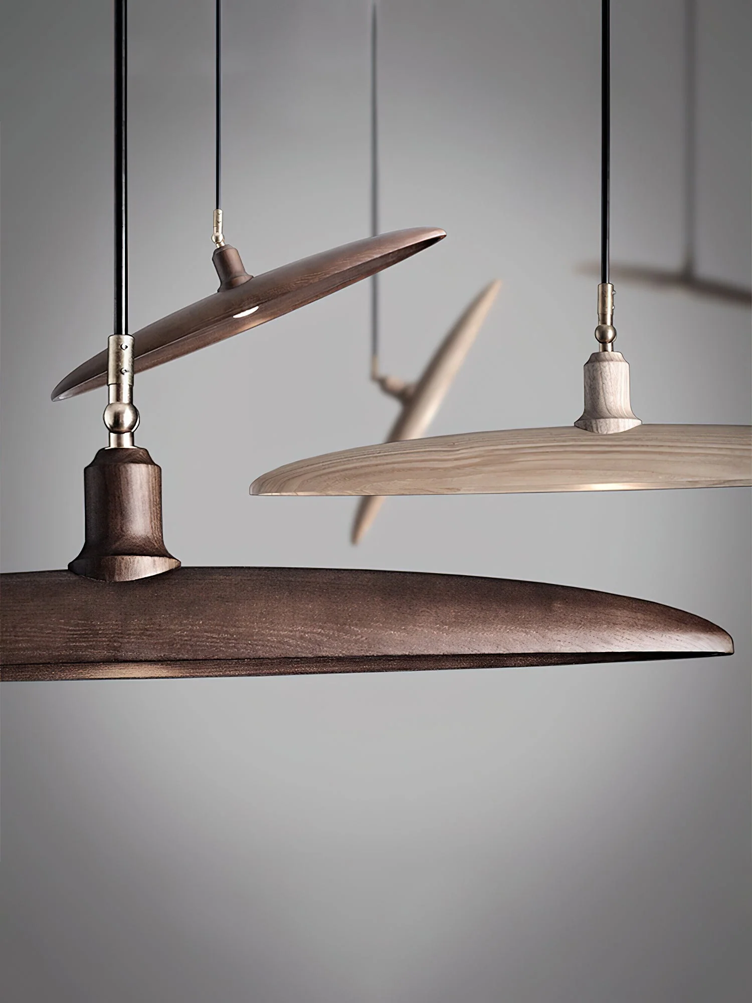 Zelirira Blade Wood Pendant Light - Image 45