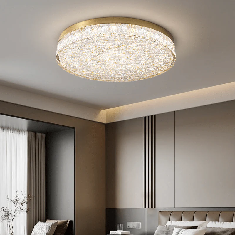 Zemara Postmodern Luxury Core Crystal Resin Ceiling Lamp - Image 4