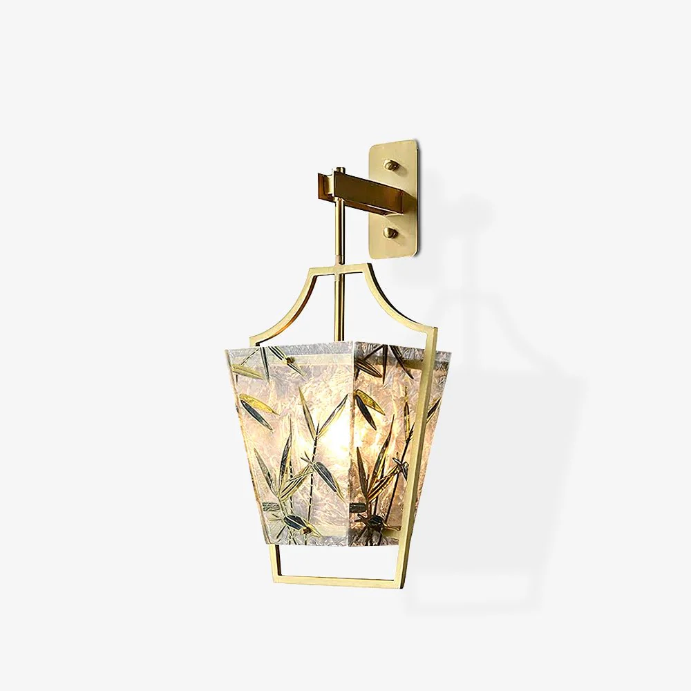 Zenith Elegant Brass Single Sconce