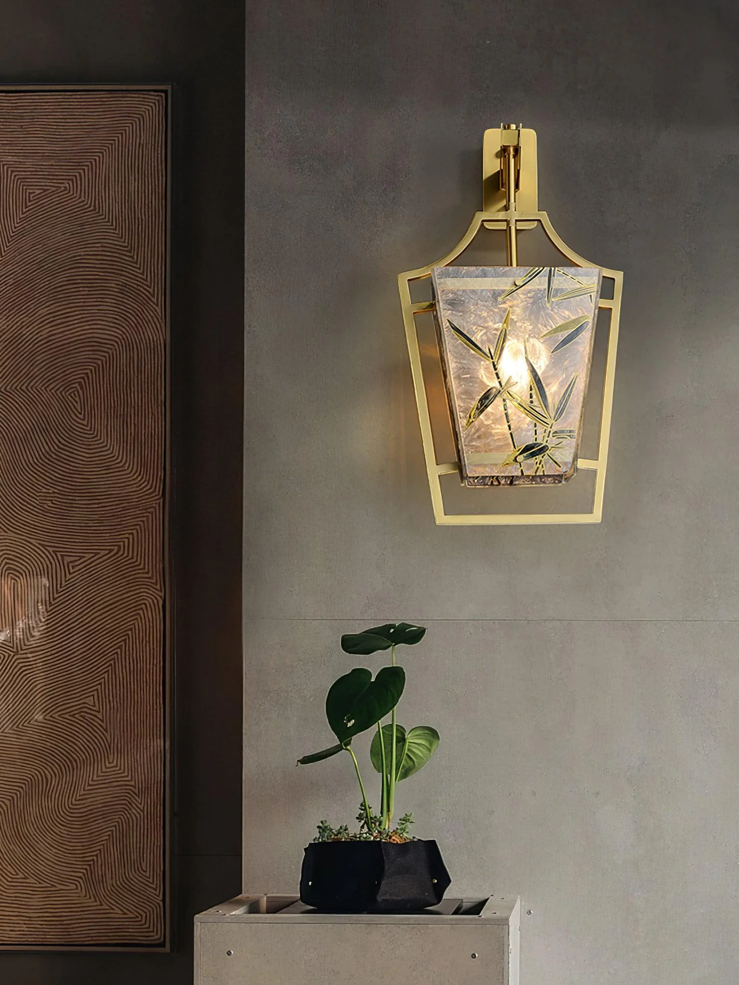Zenith Elegant Brass Single Sconce - Image 17
