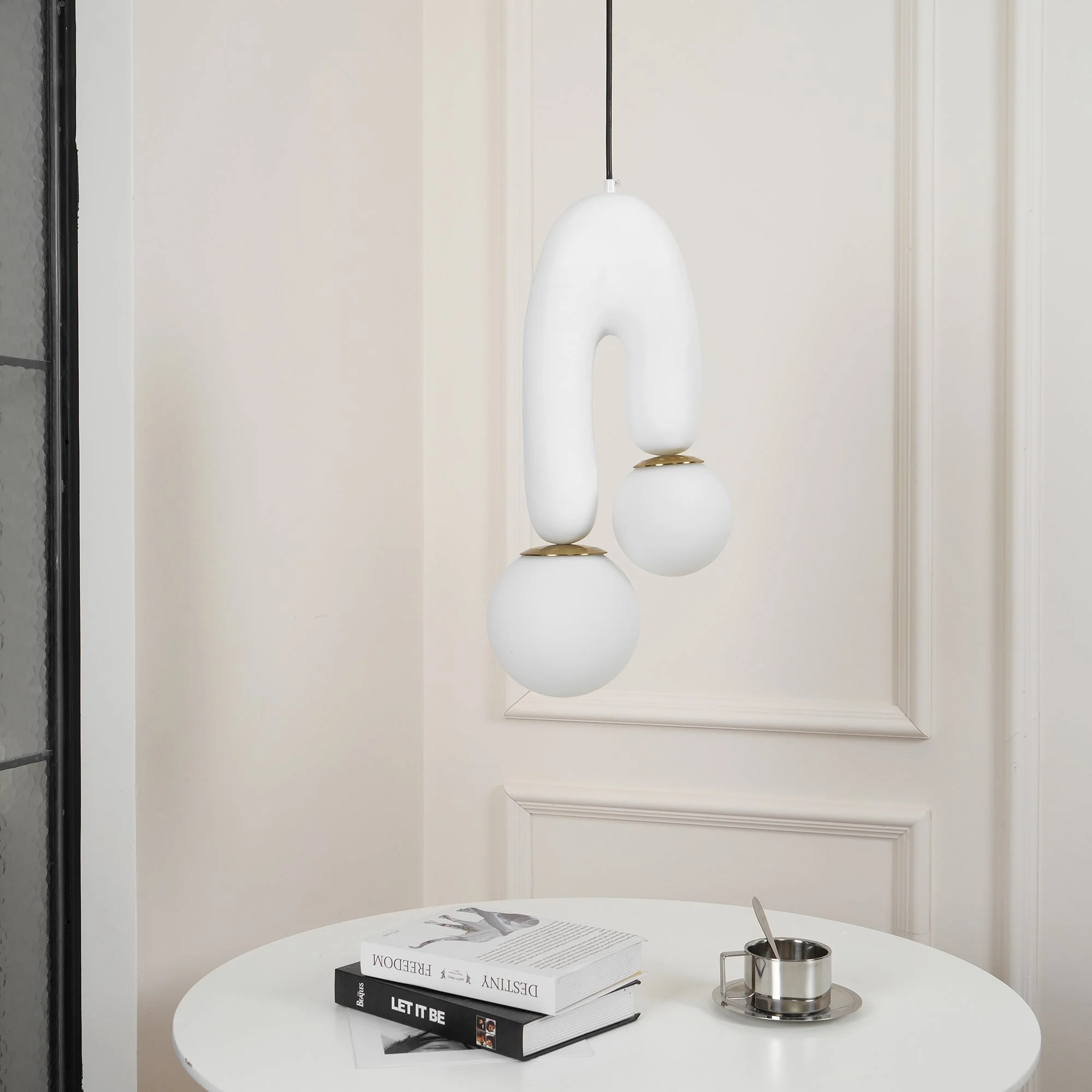 Zenithra Resin Scandinavian Pendant Light - Image 10