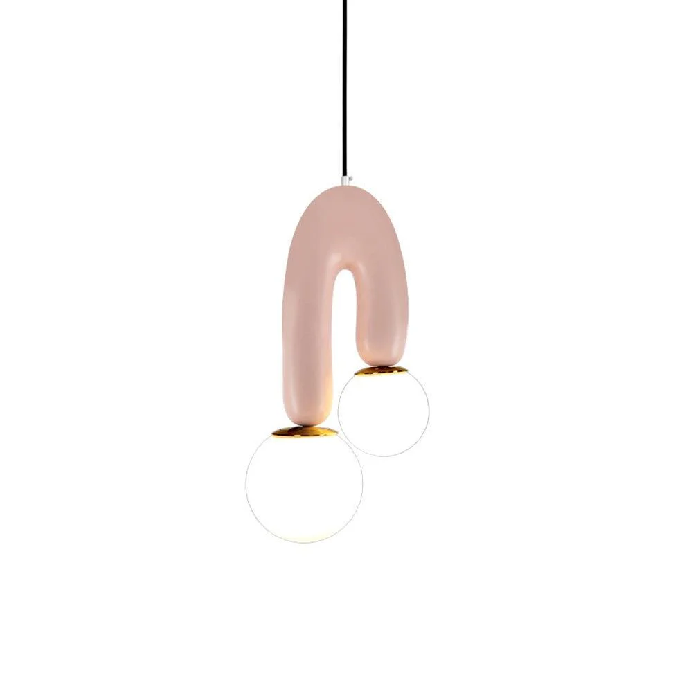 Zenithra Resin Scandinavian Pendant Light - Image 3