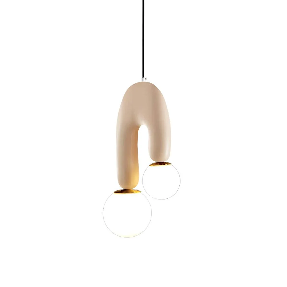 Zenithra Resin Scandinavian Pendant Light - Image 5