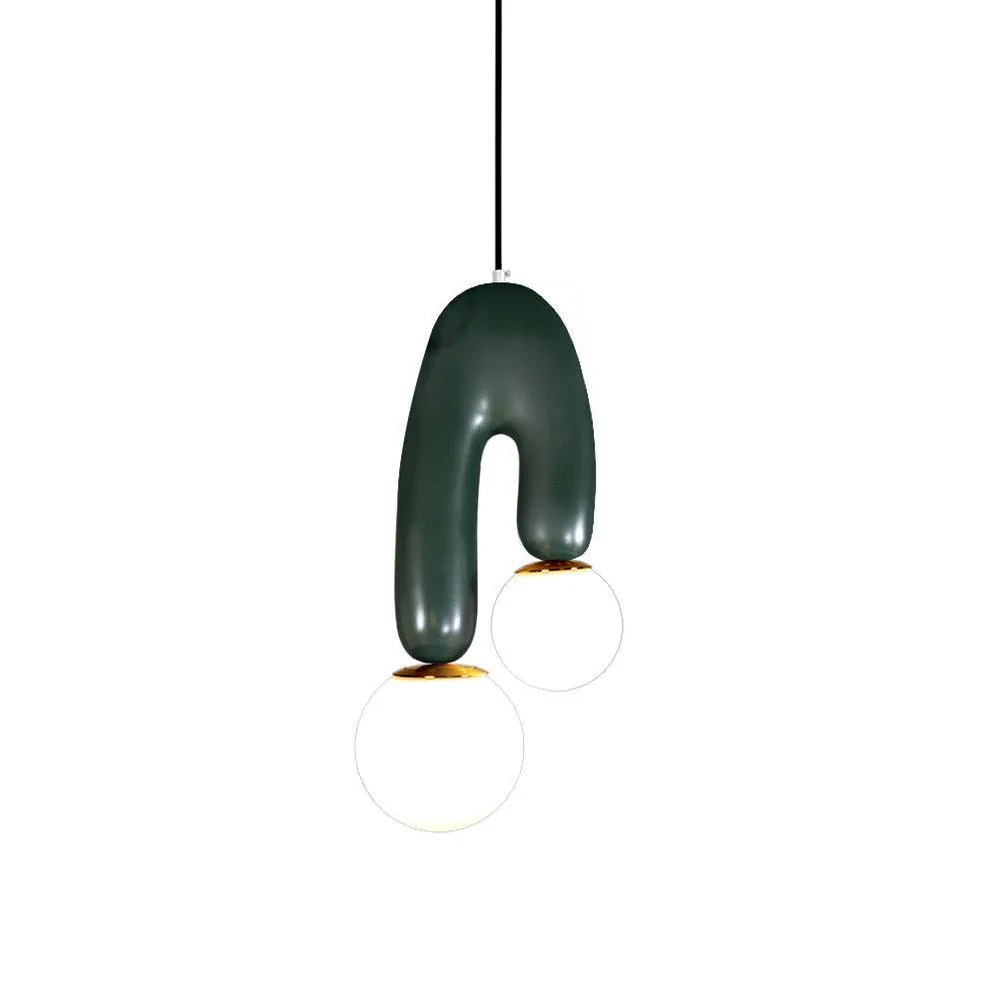 Zenithra Resin Scandinavian Pendant Light - Image 6
