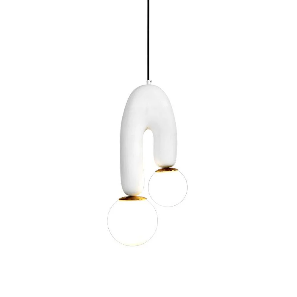 Zenithra Resin Scandinavian Pendant Light - Image 9