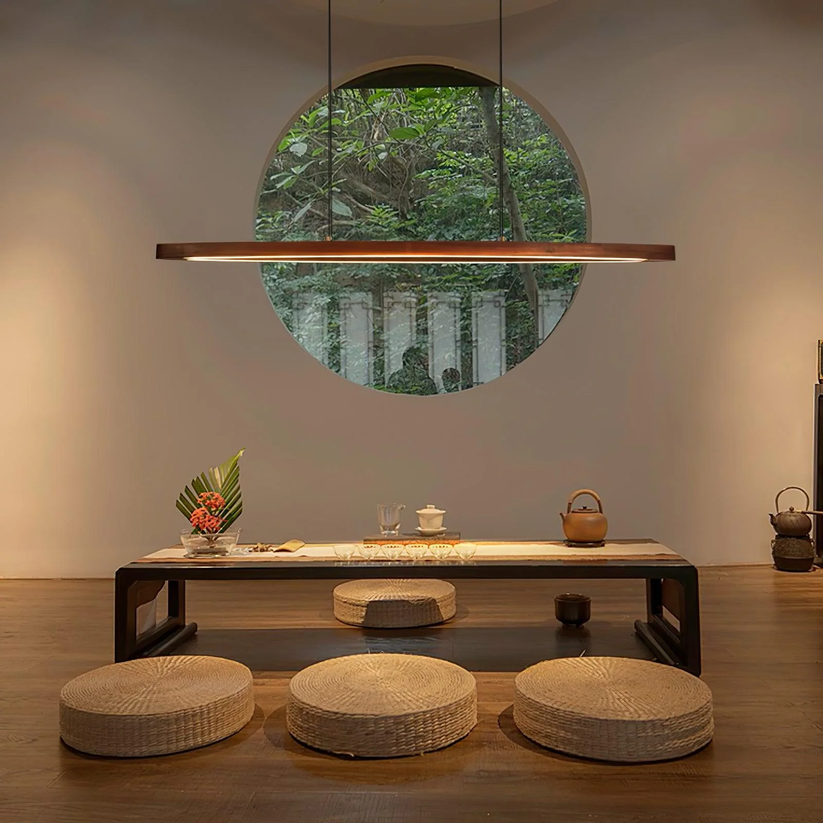 Zentan Wood Minimalist Pendant Lamp - Image 21