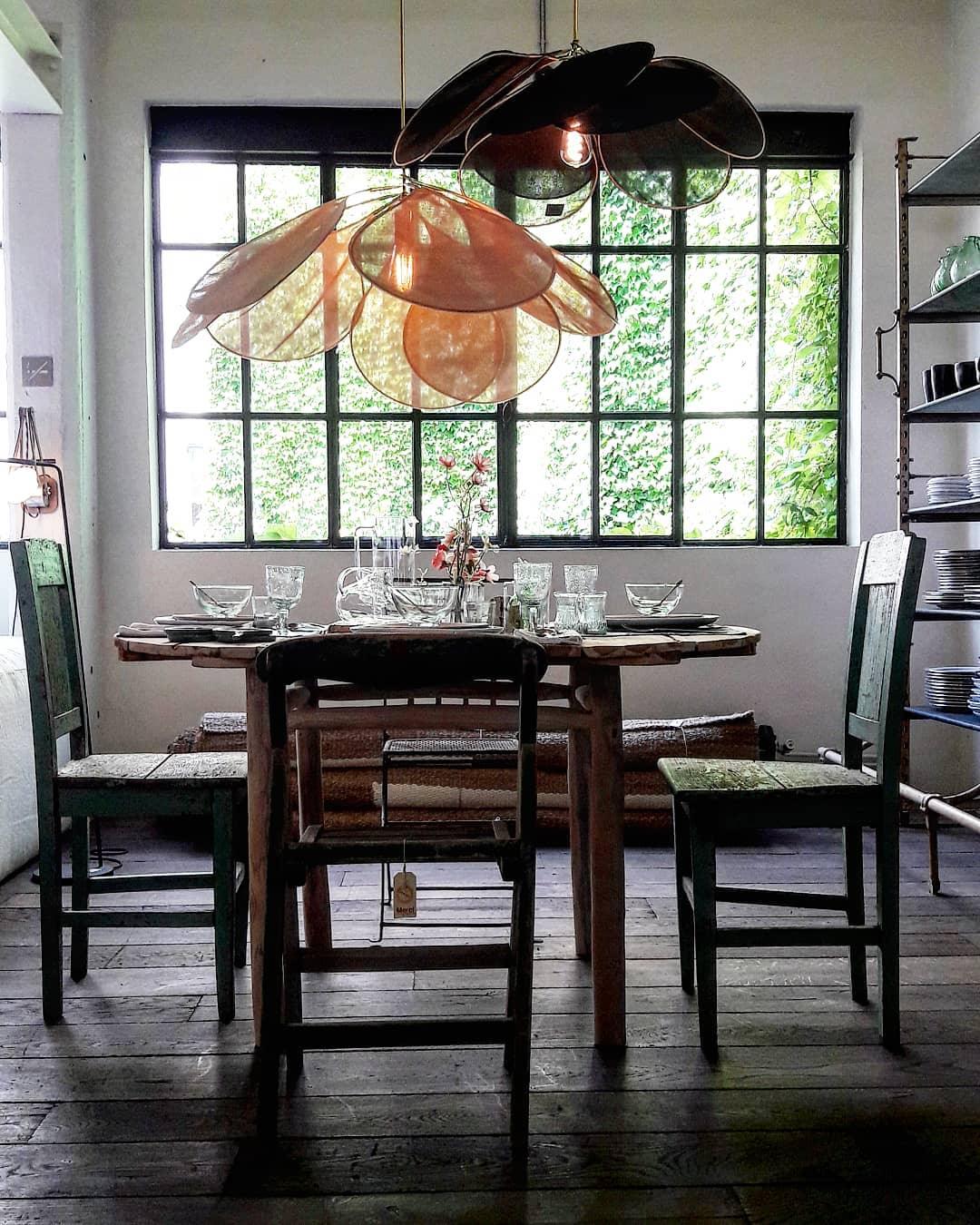 Zerithire Fabric Nature-inspired Pendant Lamp - Image 57