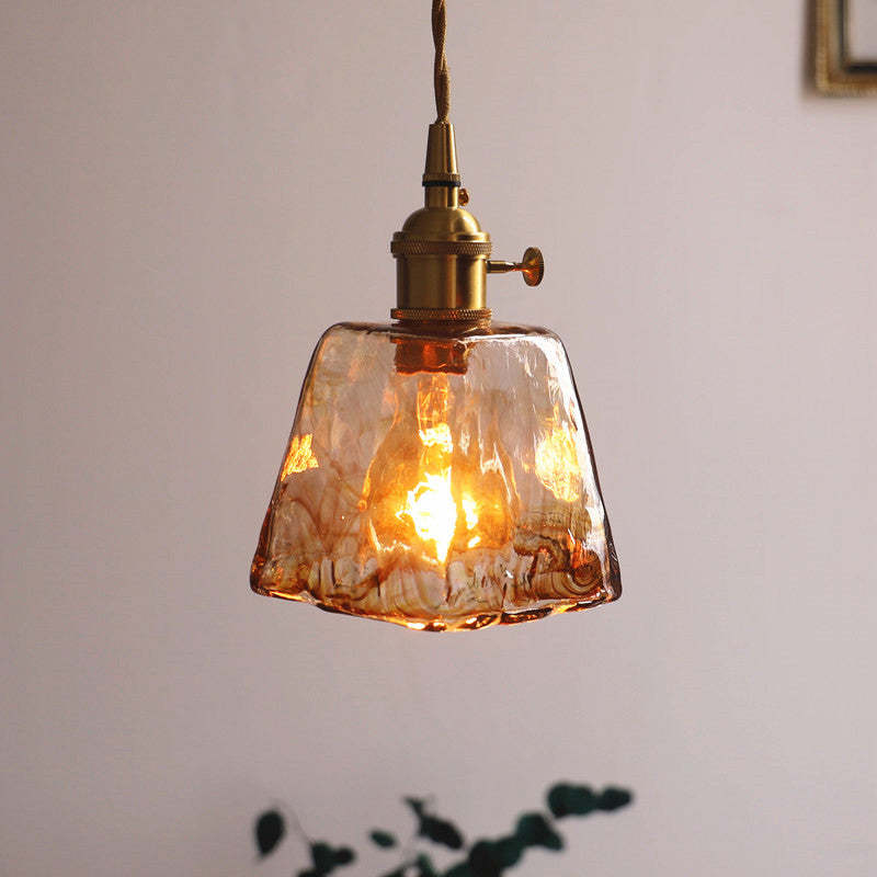 Zina Pendant Light Glass&Brass - Image 5