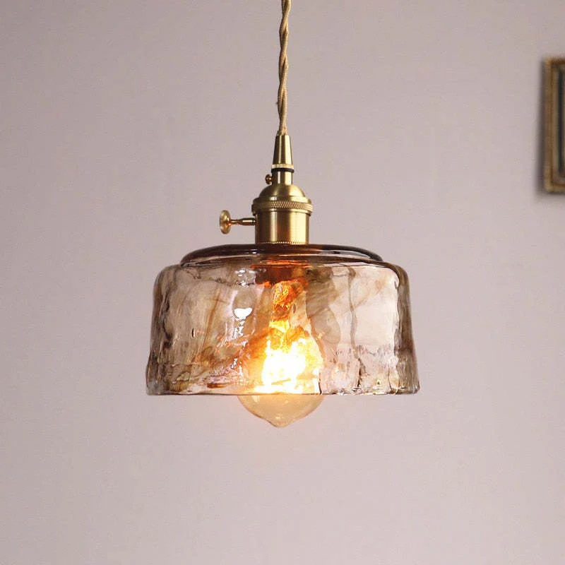 Zina Pendant Light Glass&Brass - Image 6