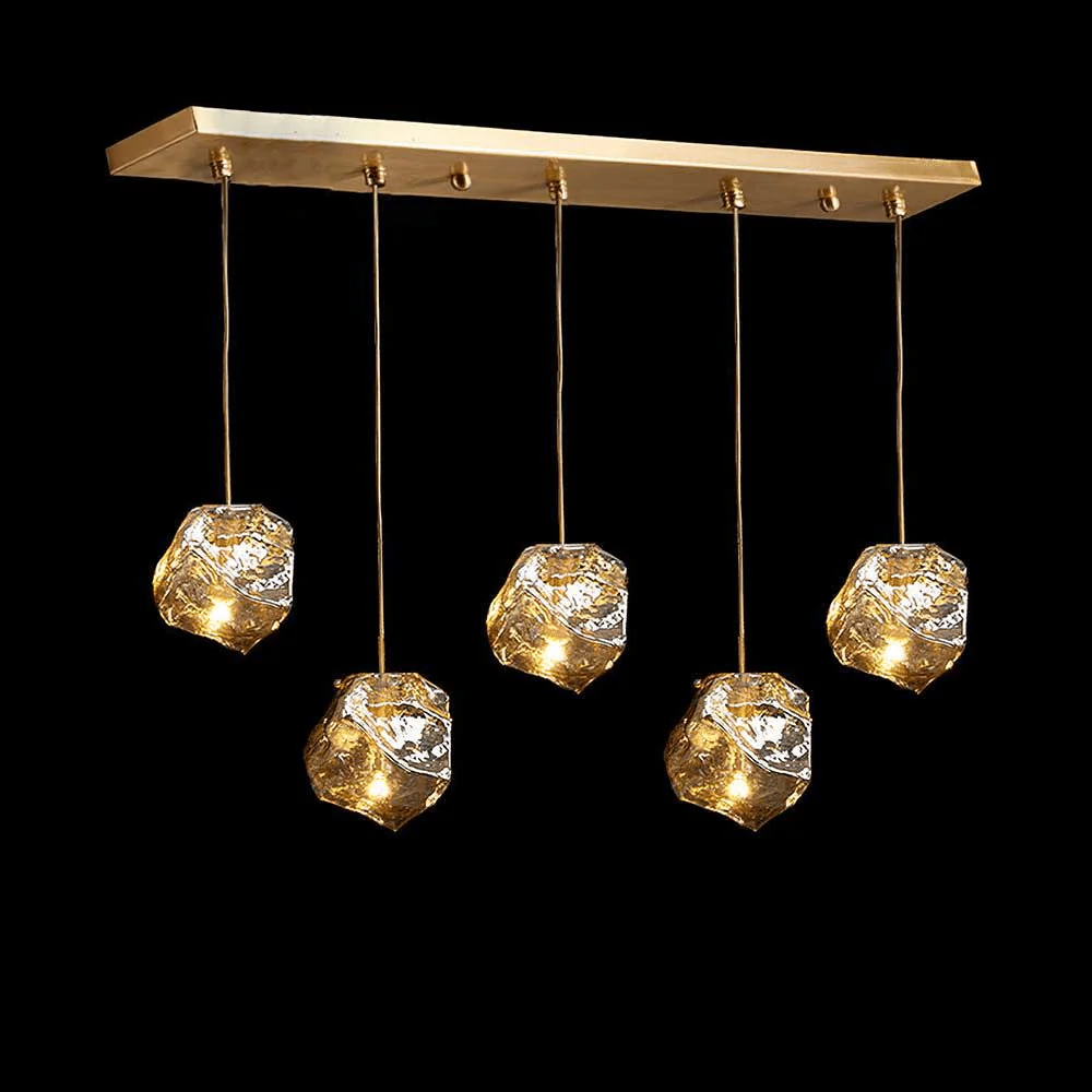 Zionis Brass Luxurious Pendant Lamp - Image 6