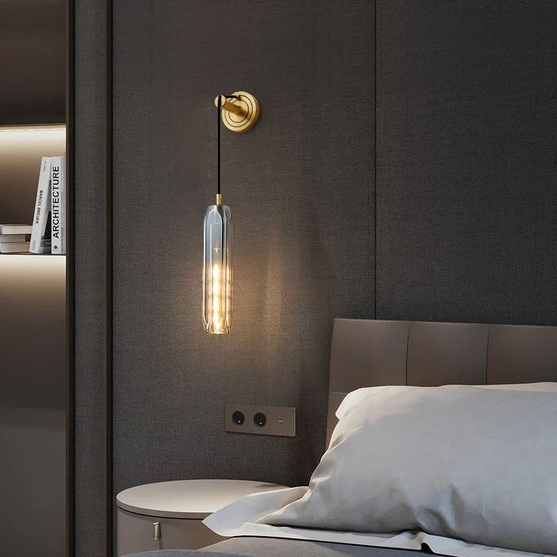 Zodorila Modern Minimalist Series Crystal Wall Lamp - Image 16