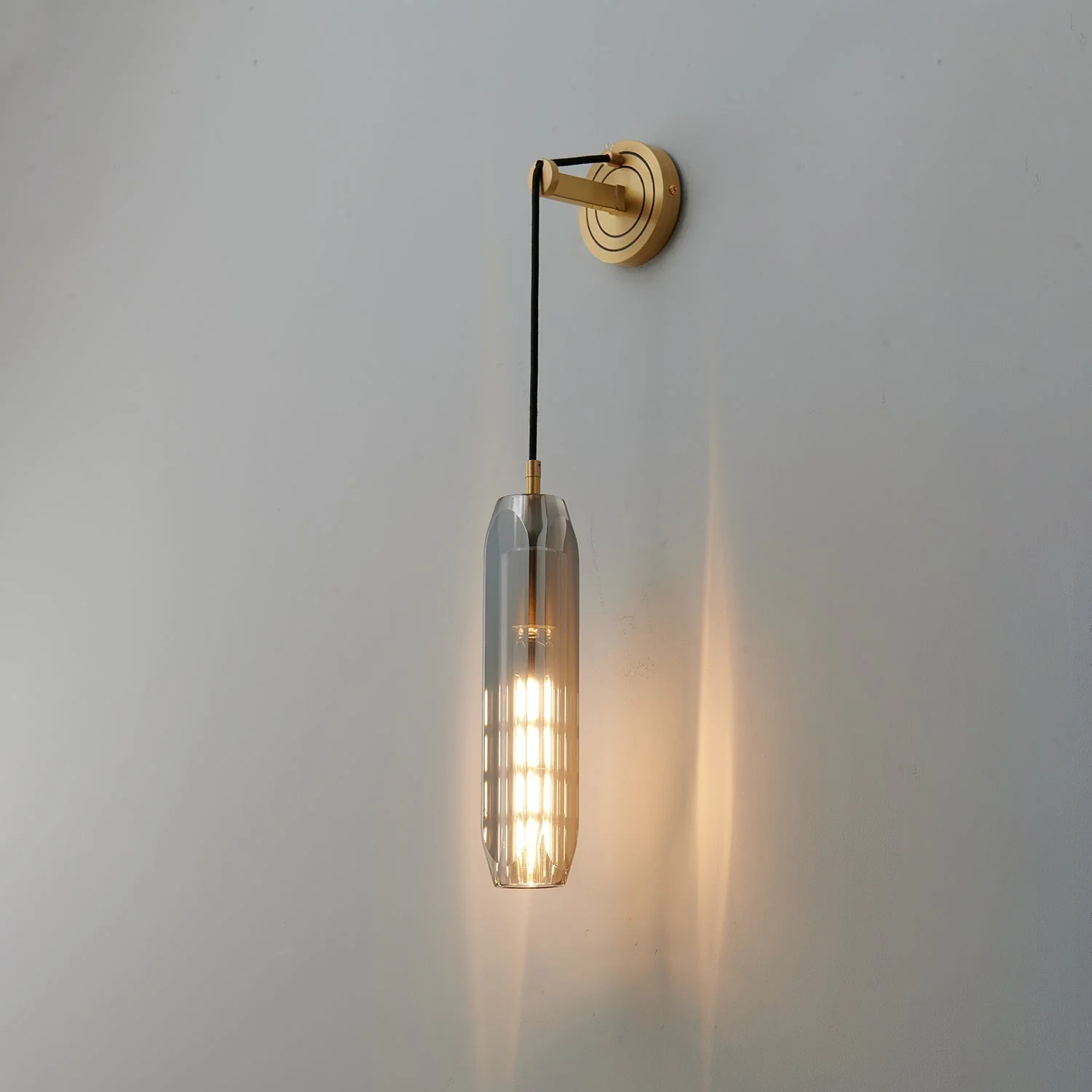Zodorila Modern Minimalist Series Crystal Wall Lamp - Image 2