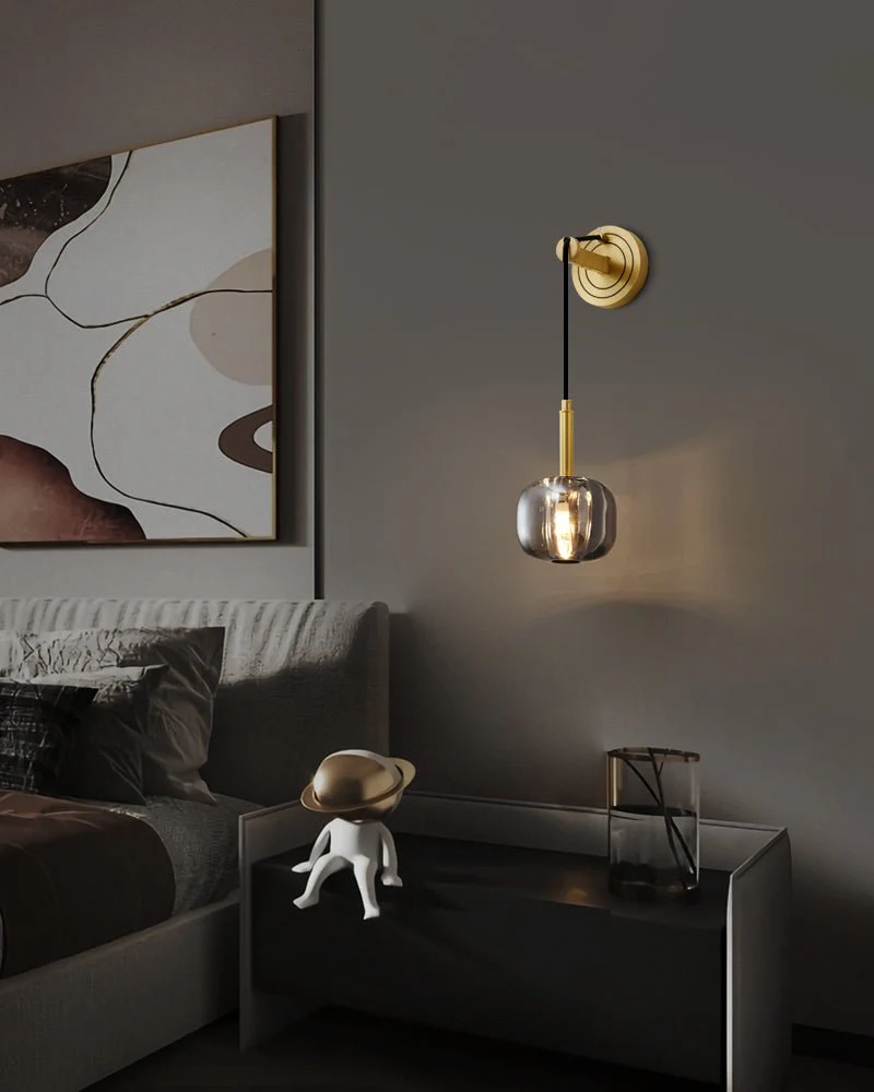Zodorila Modern Minimalist Series Crystal Wall Lamp - Image 44