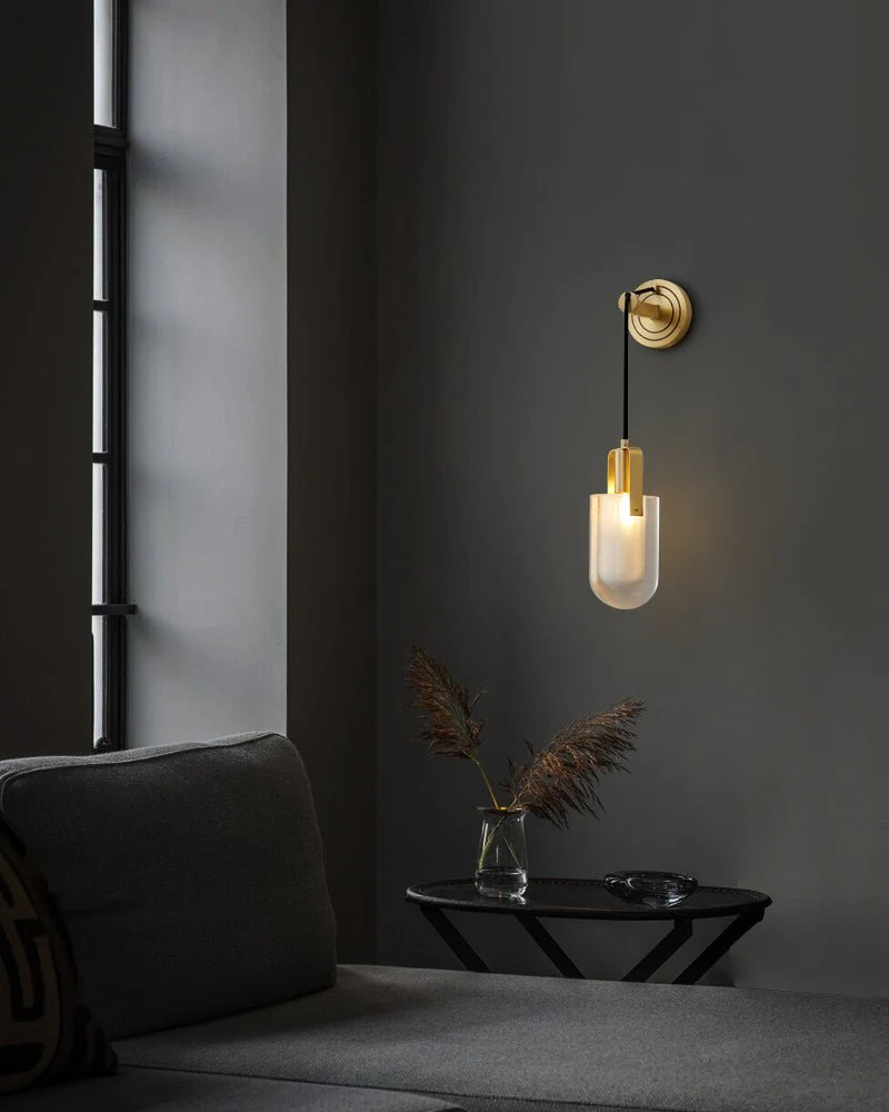 Zodorila Modern Minimalist Series Crystal Wall Lamp - Image 49