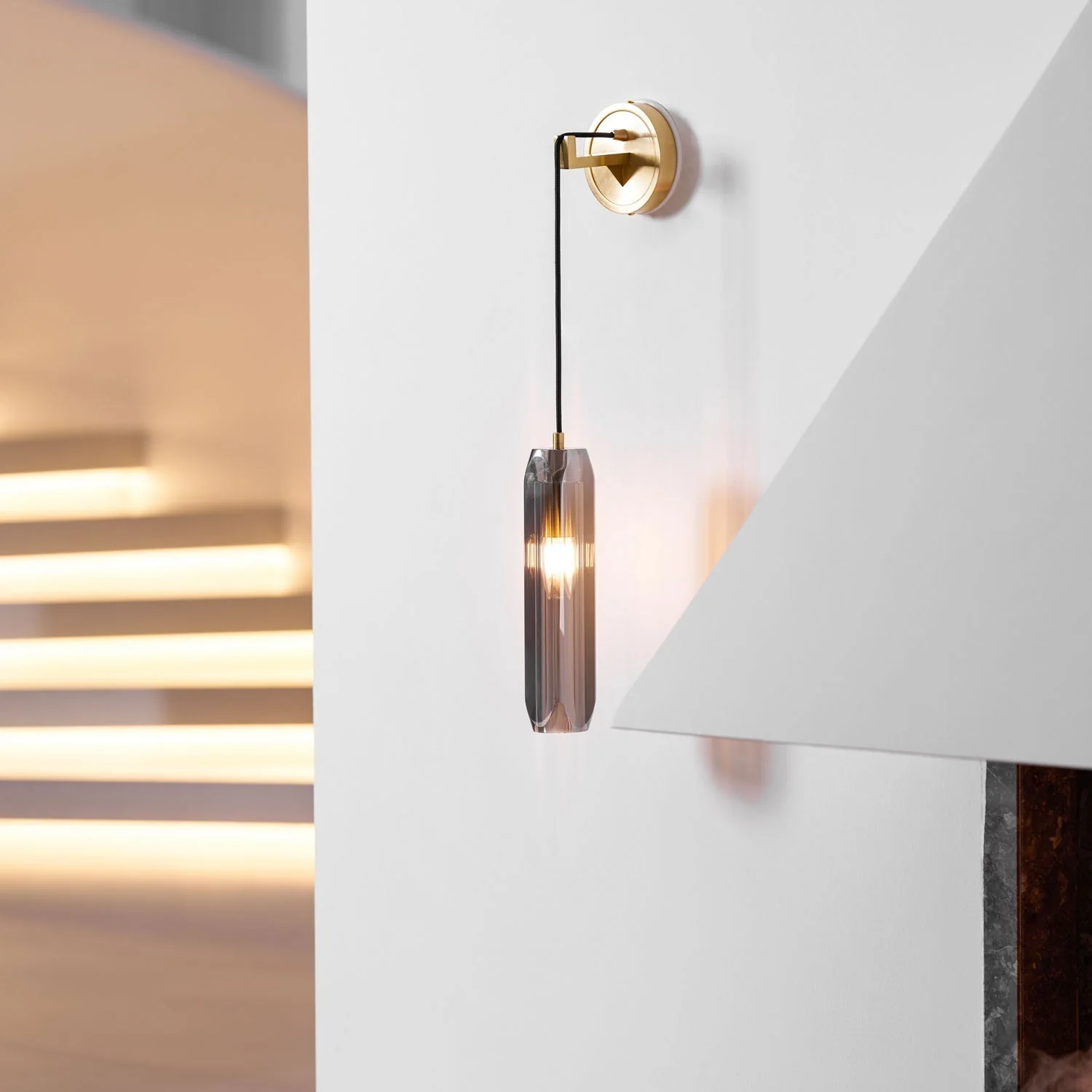 Zodorila Modern Minimalist Series Crystal Wall Lamp - Image 57