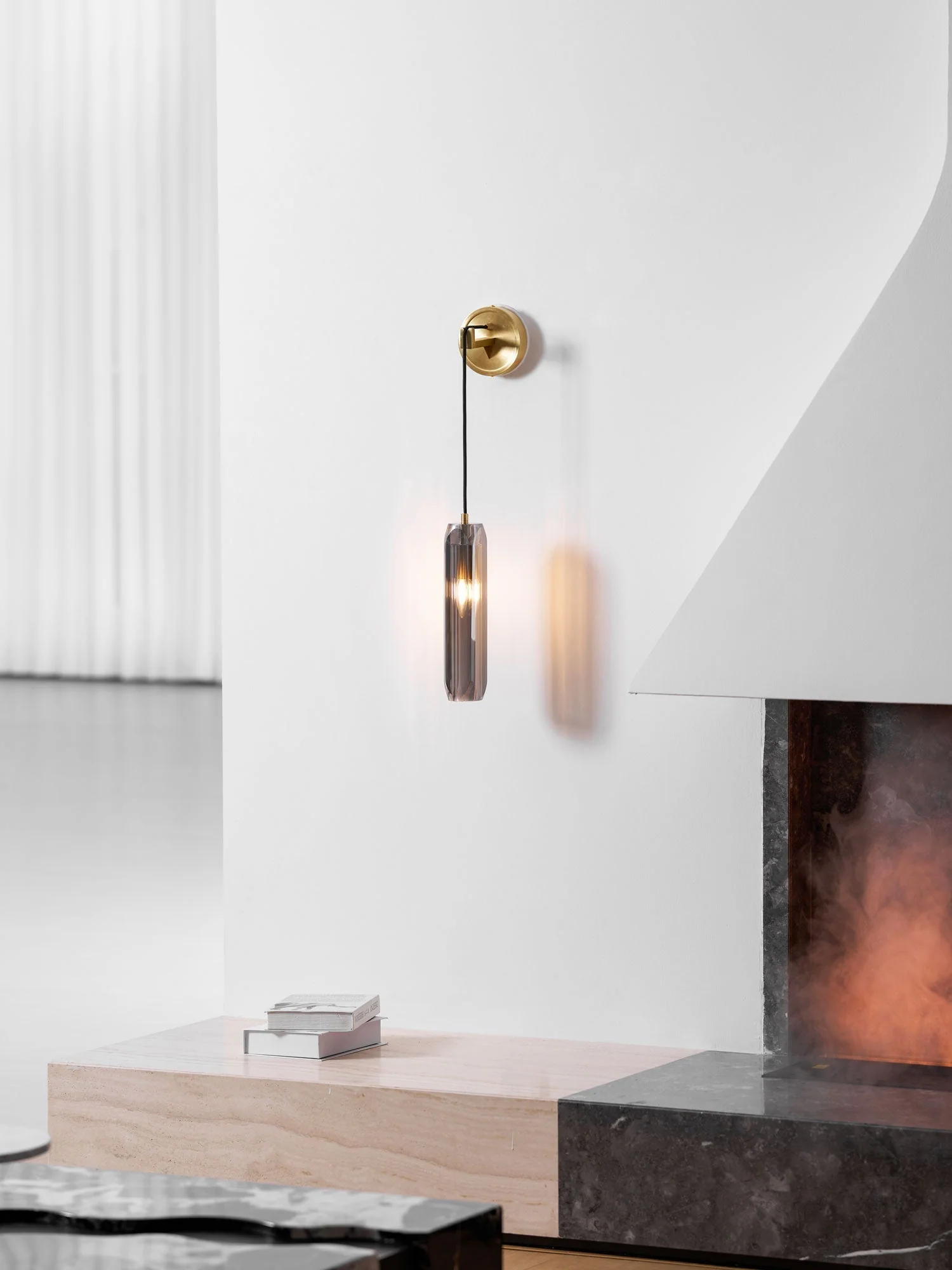 Zodorila Modern Minimalist Series Crystal Wall Lamp - Image 59