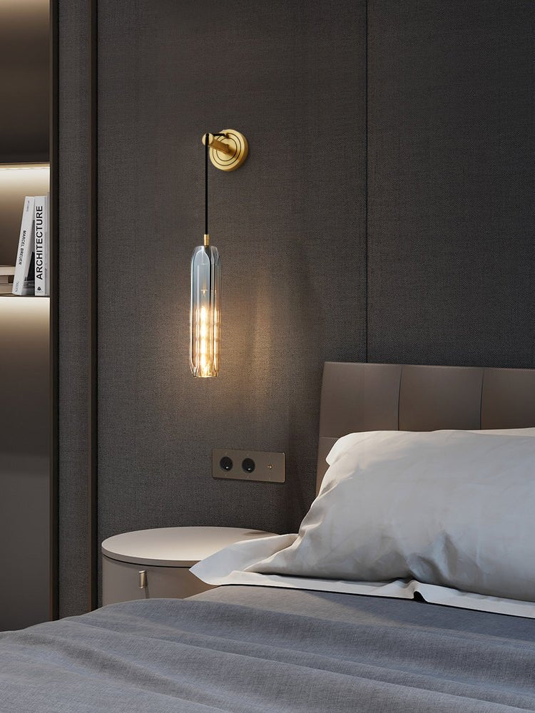 Zodorila Modern Minimalist Series Crystal Wall Lamp - Image 64
