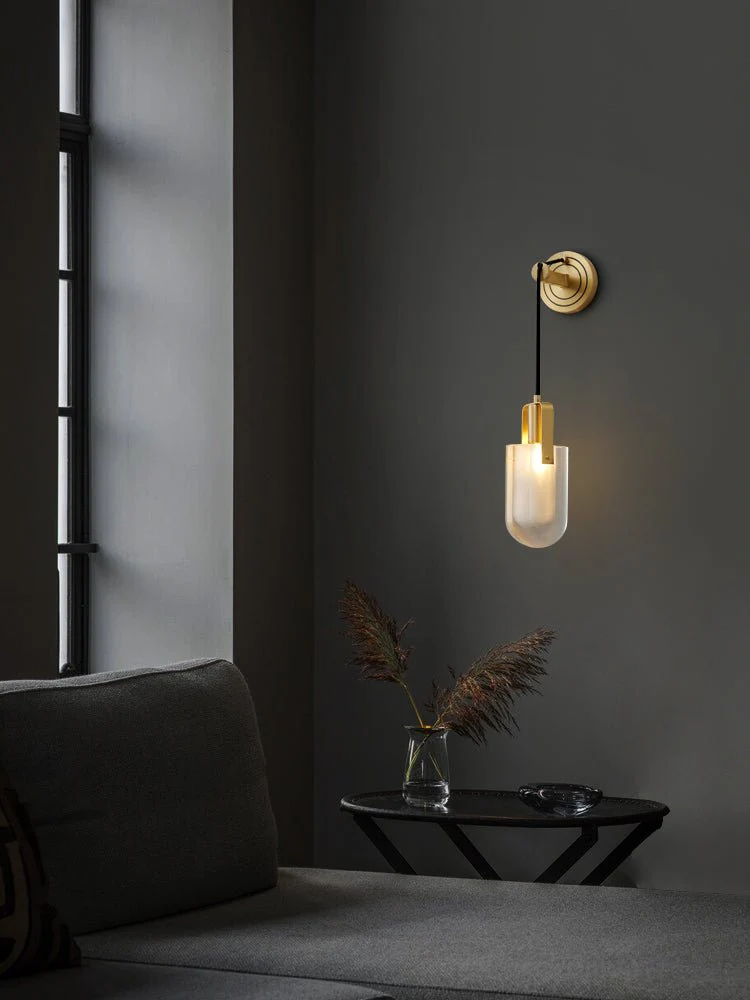 Zodorila Modern Minimalist Series Crystal Wall Lamp - Image 76