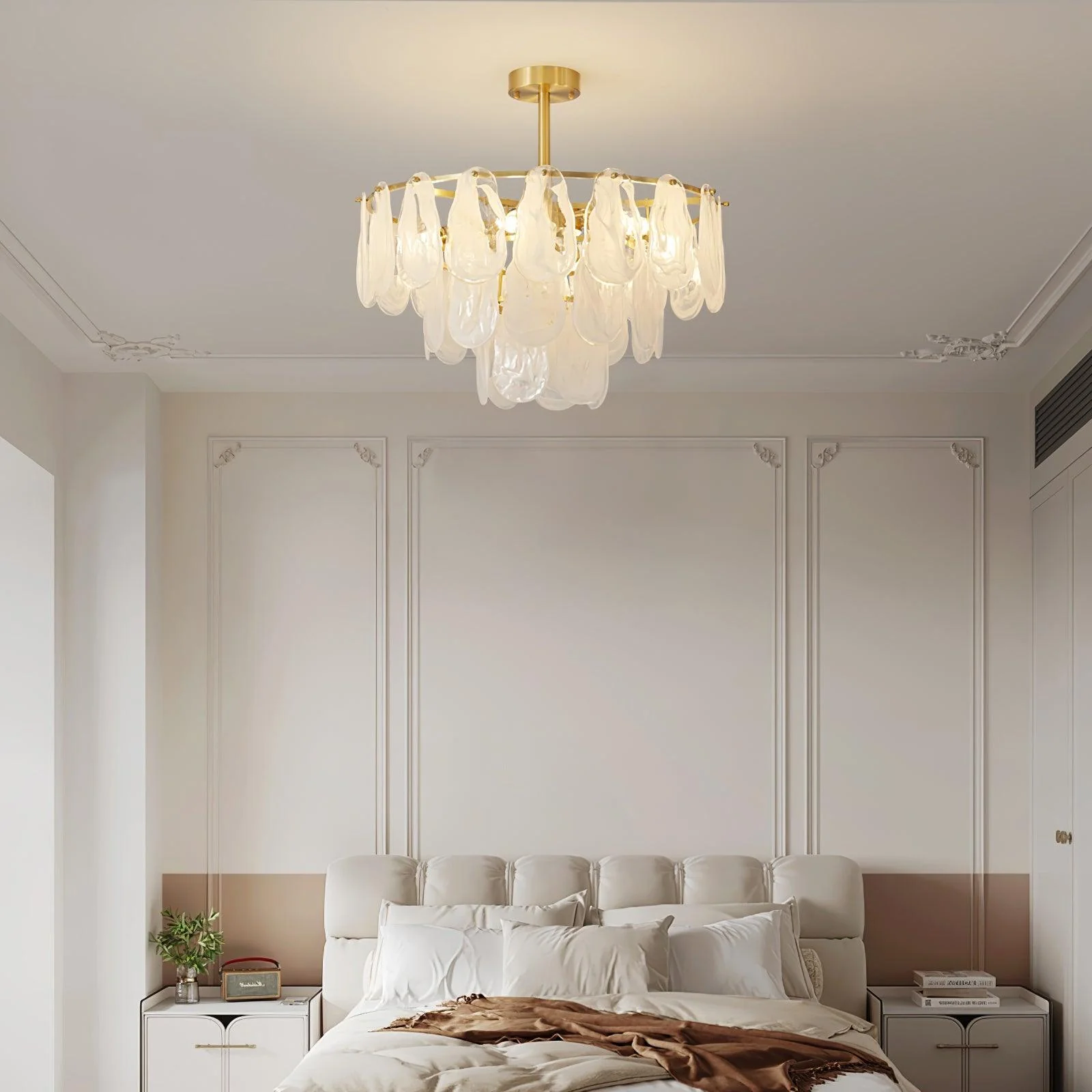 Zosolia Postmodern Luxury Round Cloud Glass Chandelier - Image 12