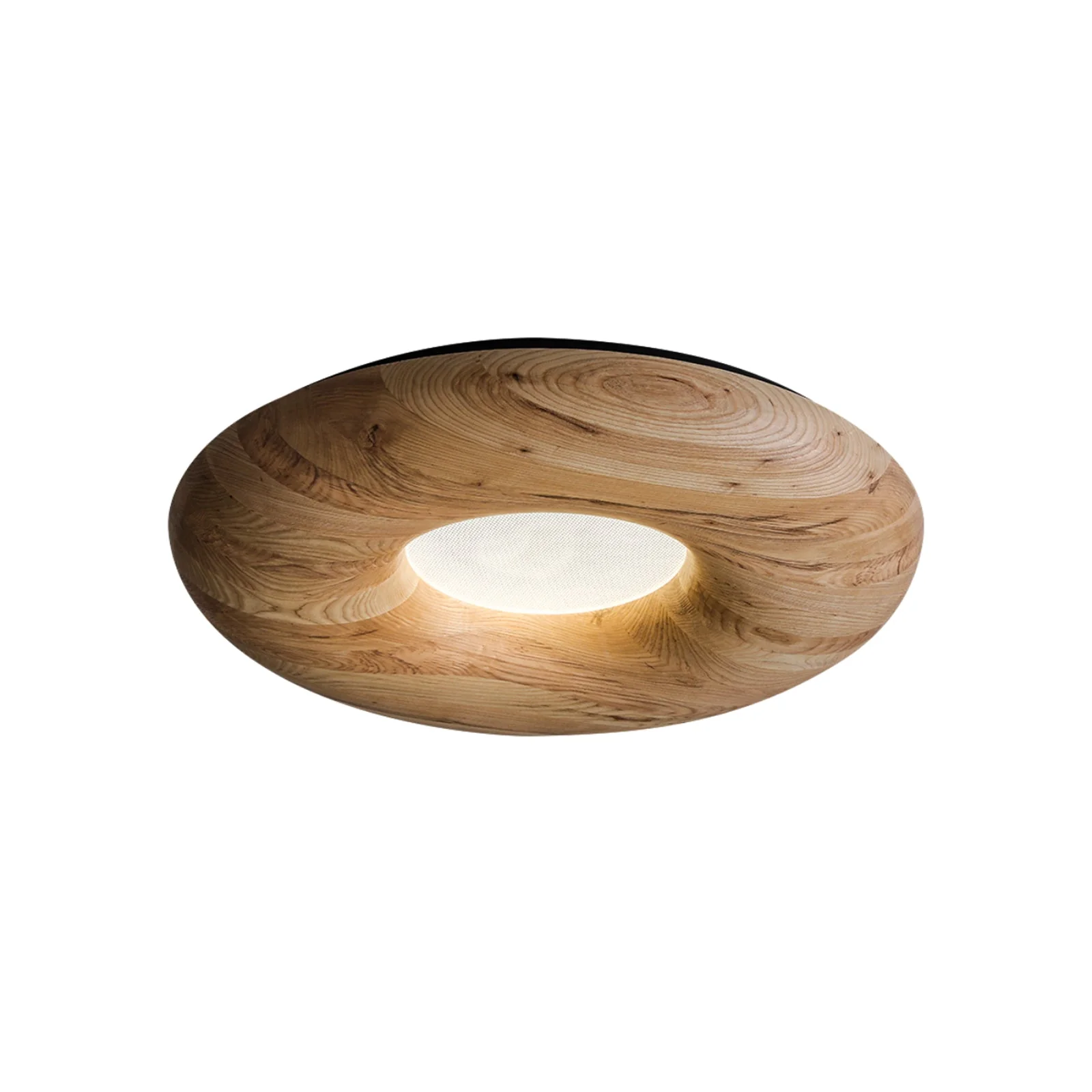 Zosora Organic Oak Flush Mount - Image 2