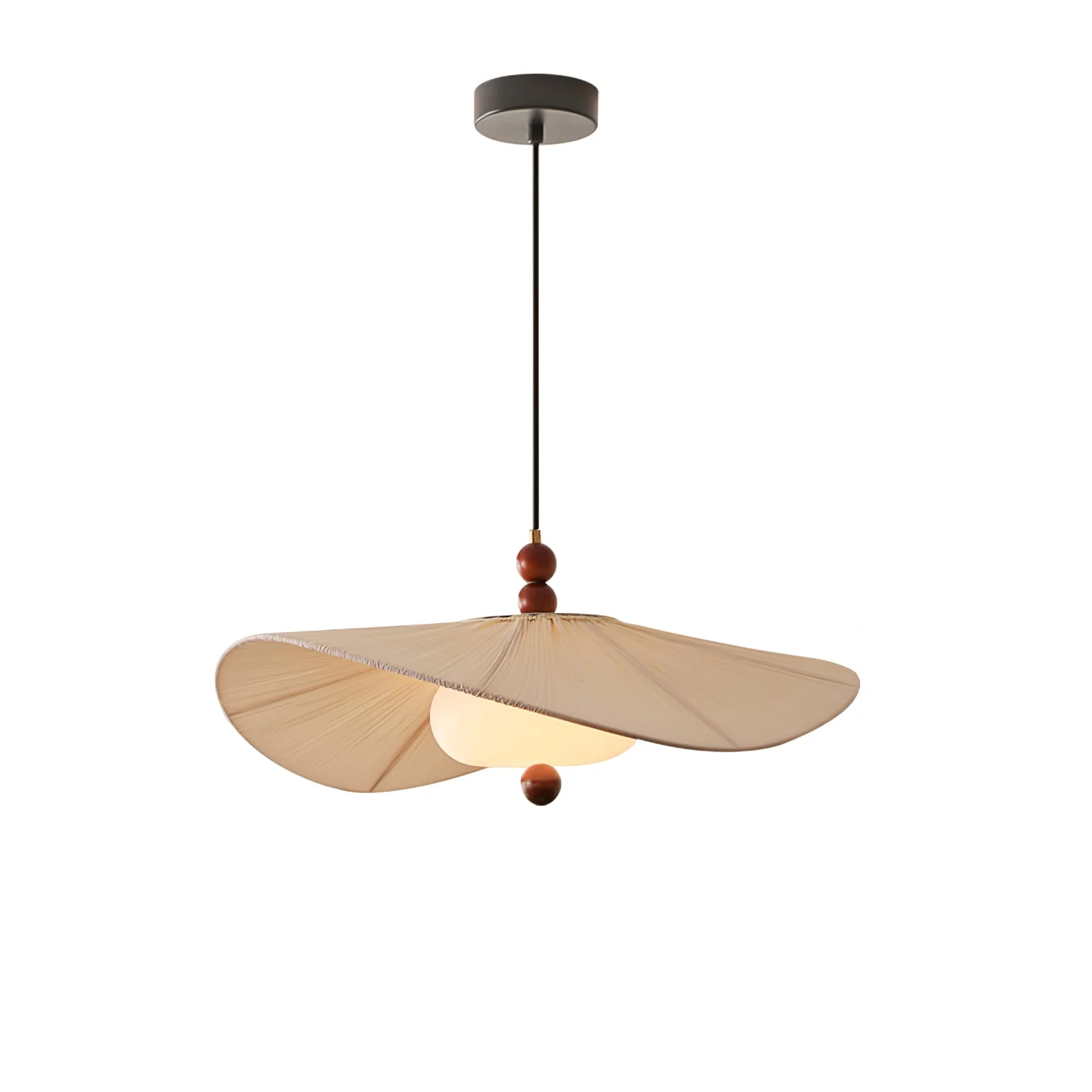 Zovenil Organic Fabric Pendant Light - Image 17