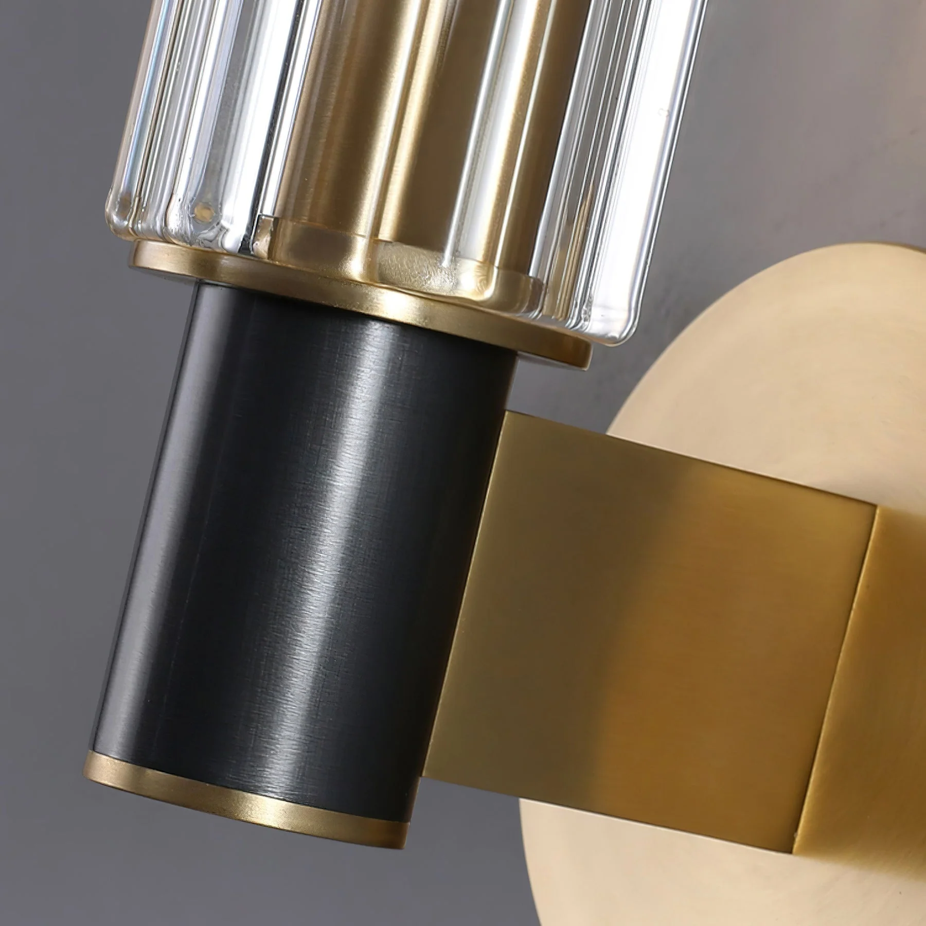 Zylinder Contemporary Brass Wall Light - Image 12
