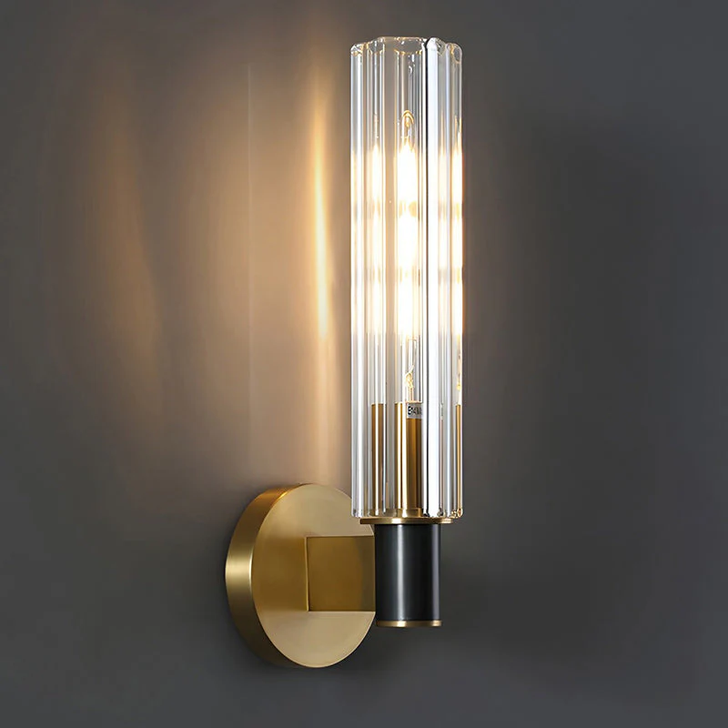 Zylinder Contemporary Brass Wall Light - Image 14