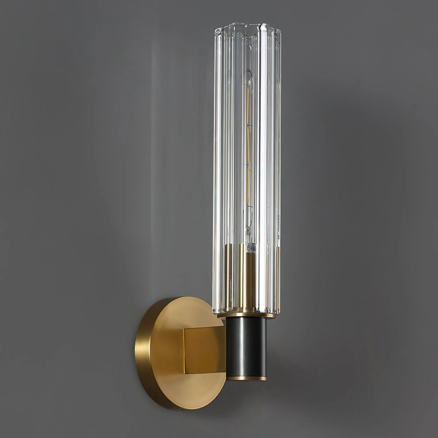 Zylinder Contemporary Brass Wall Light - Image 7